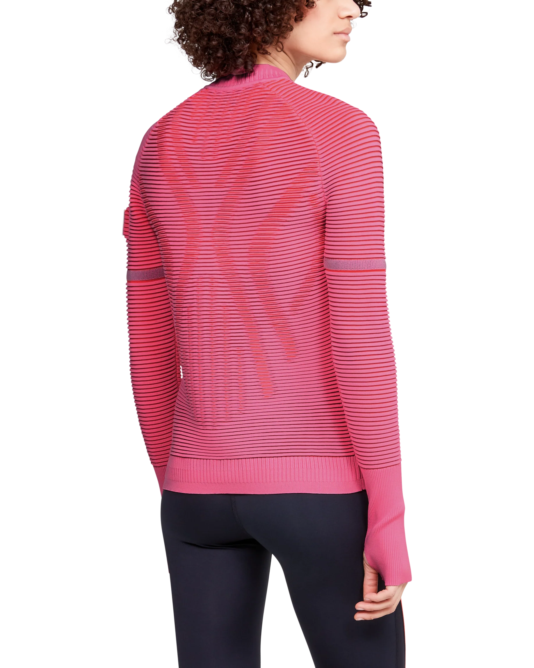 Women's UA IntelliKnit 2.0 ½ Zip - Image 2