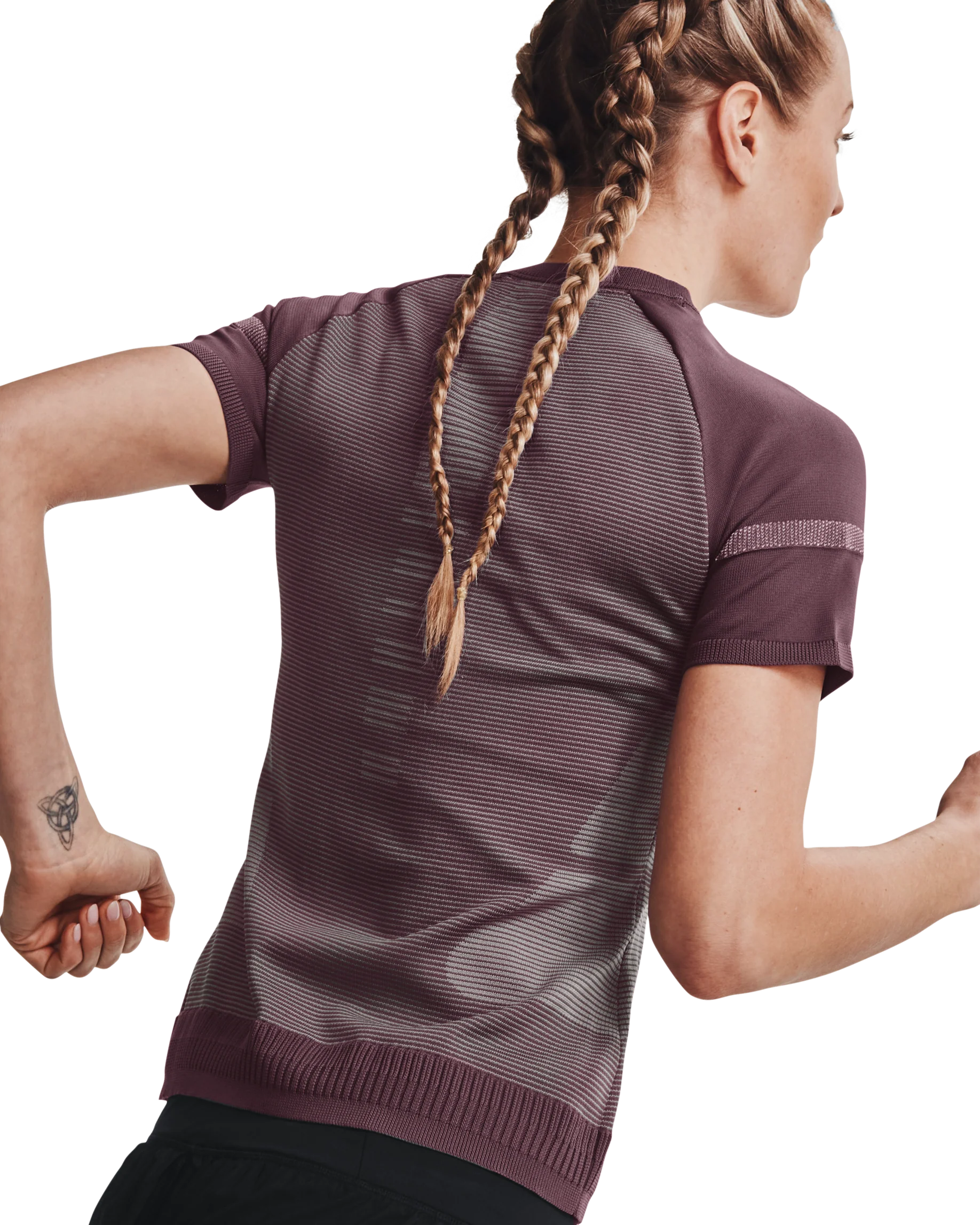 Women's UA IntelliKnit ¼ Zip Short Sleeve - Image 6