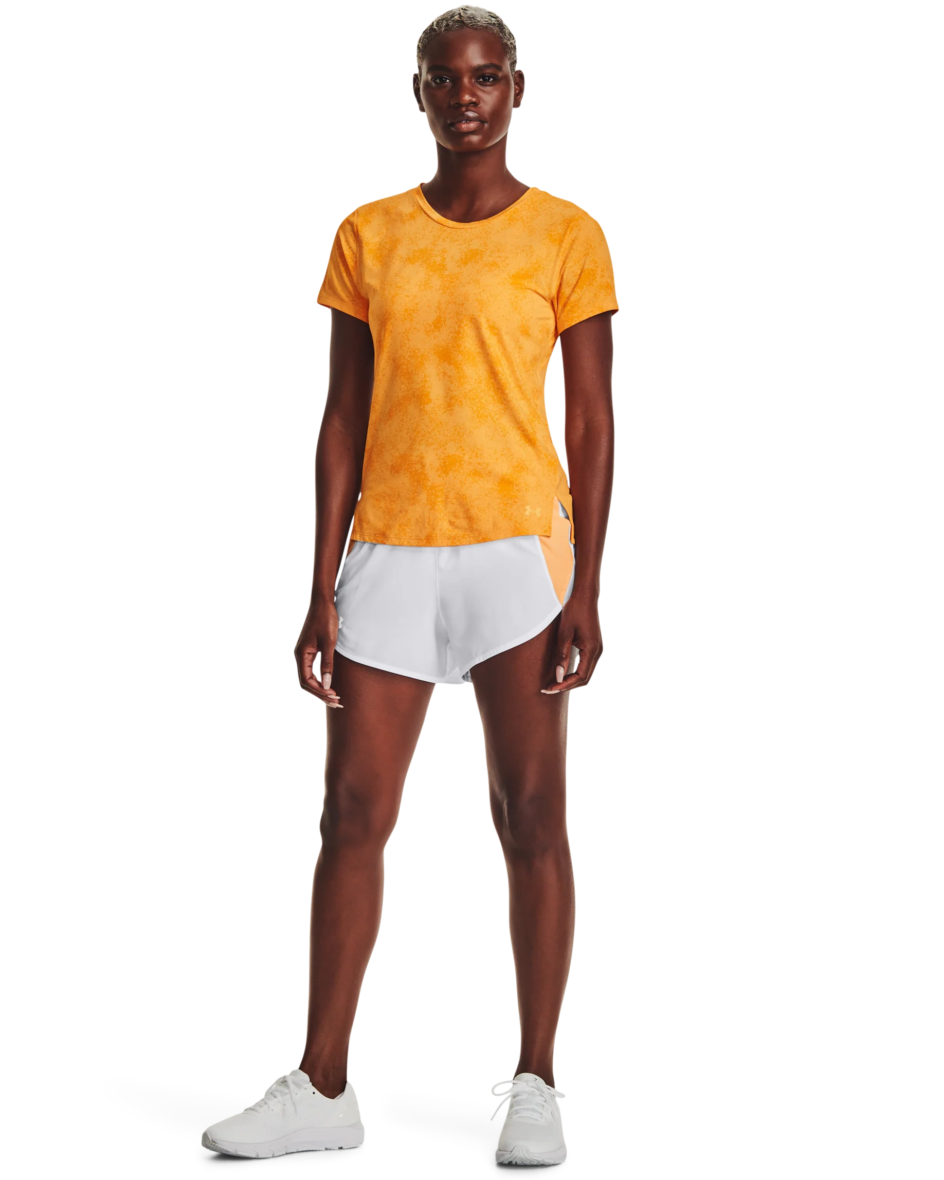 Women's UA Iso-Chill Run Short Sleeve - Image 3