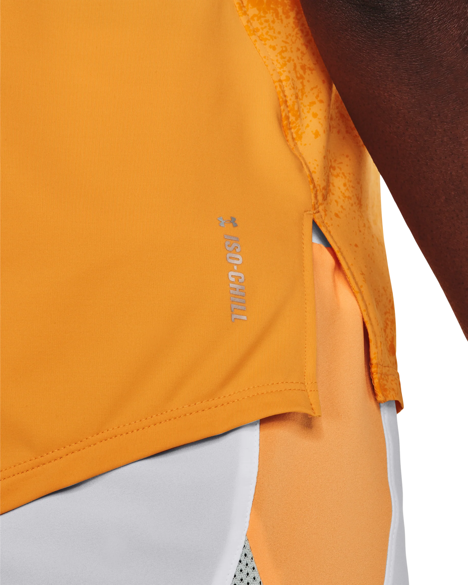 Women's UA Iso-Chill Run Short Sleeve - Image 6