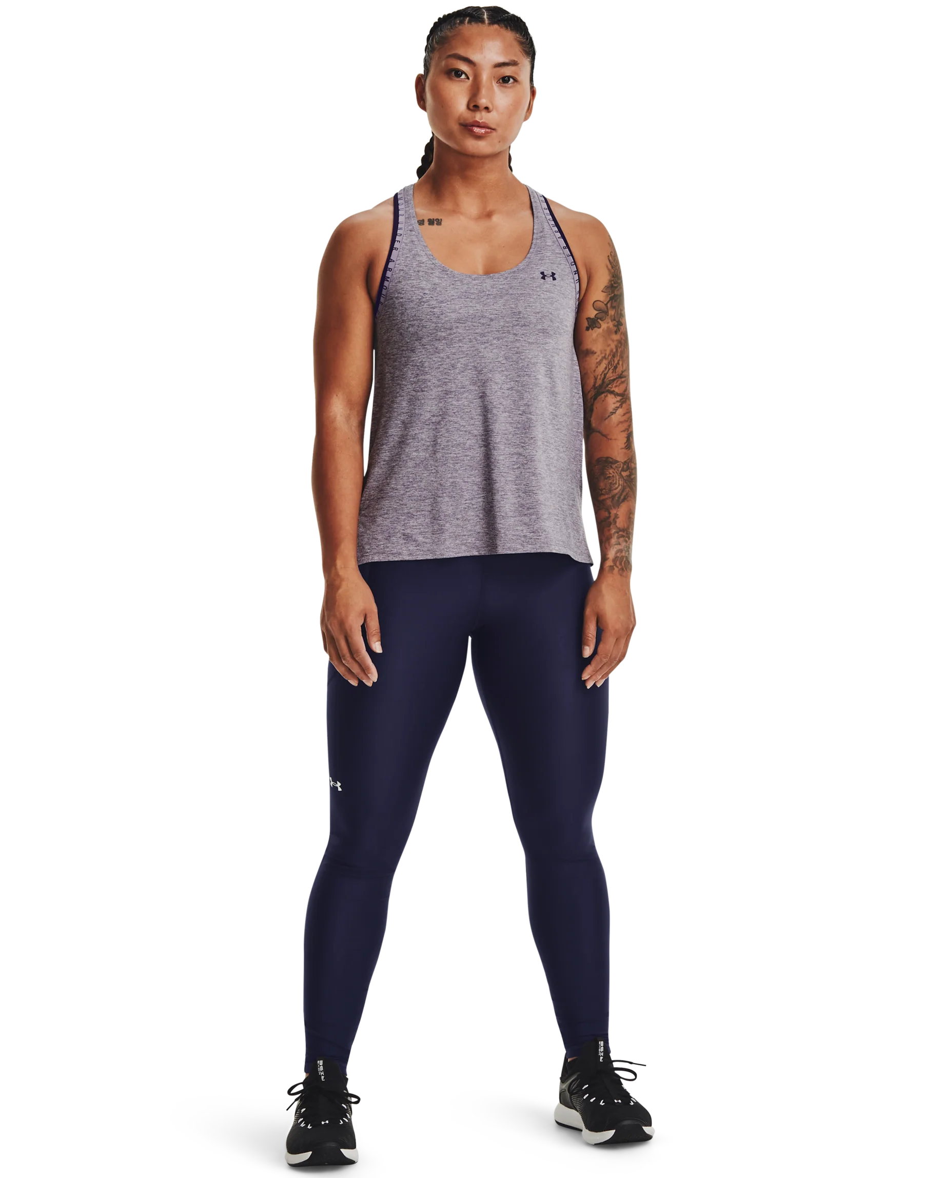 Women's UA Knockout Mesh Back Tank - Image 3