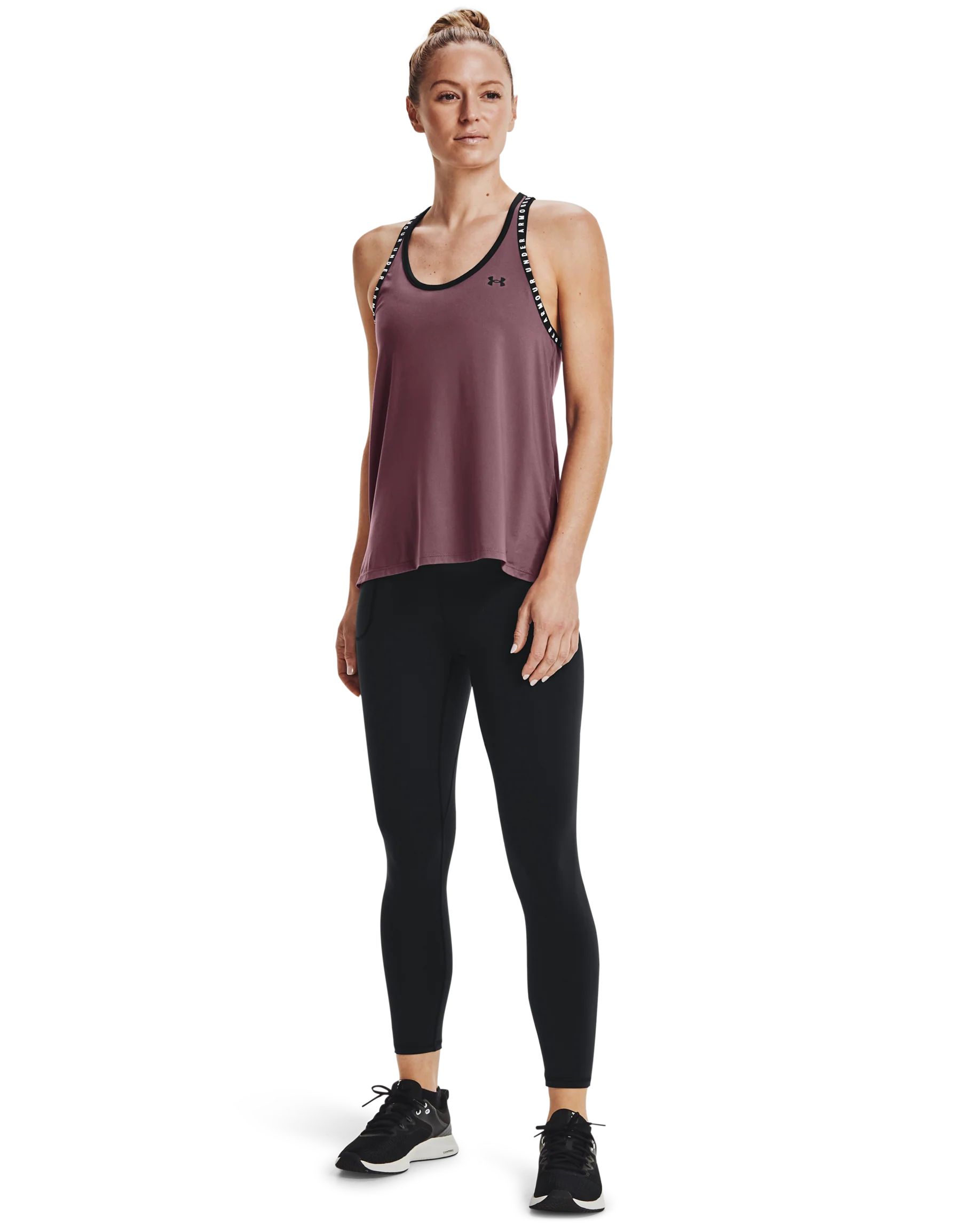 Women's UA Knockout Tank - Image 2