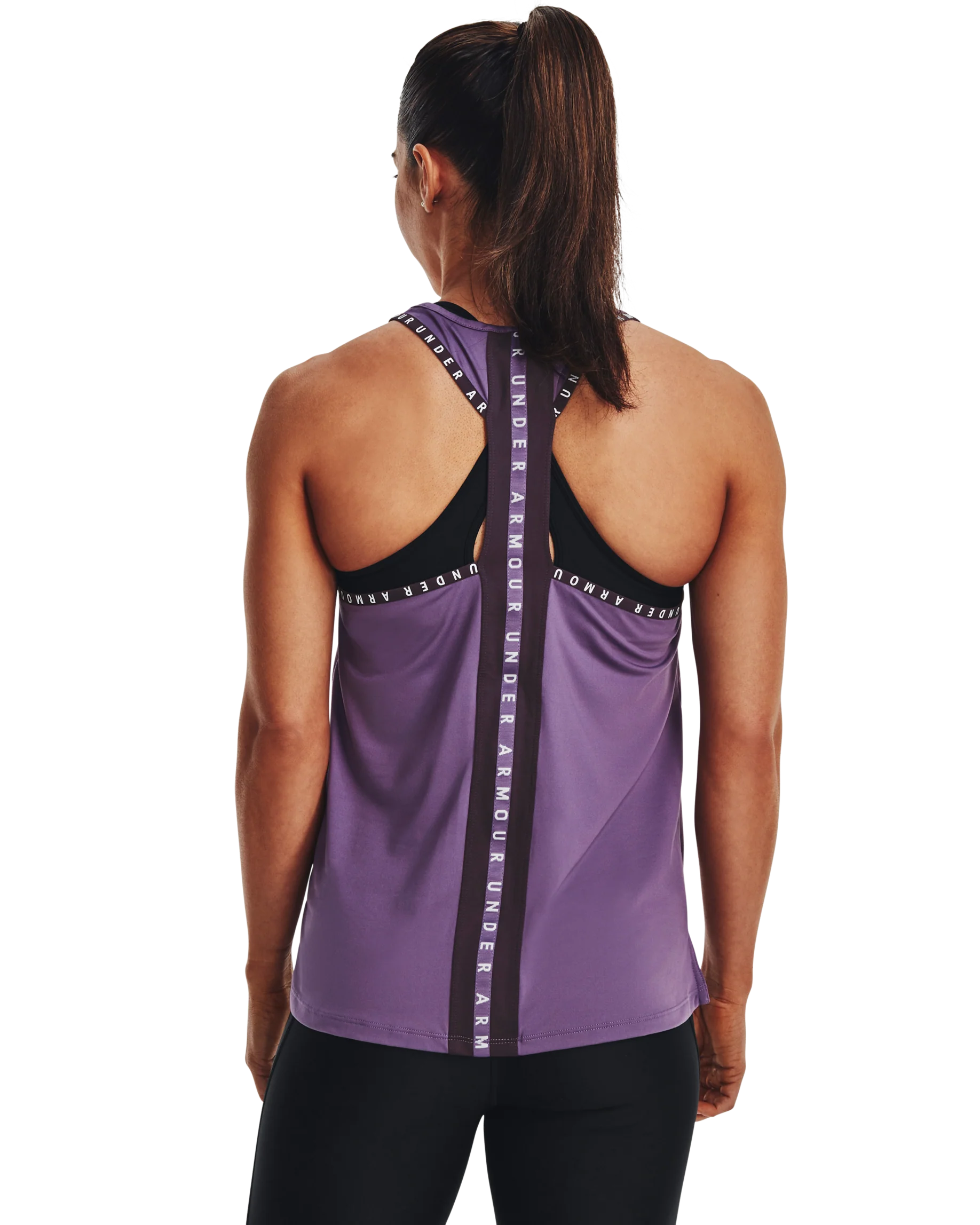 Women's UA Knockout Tank - Image 2