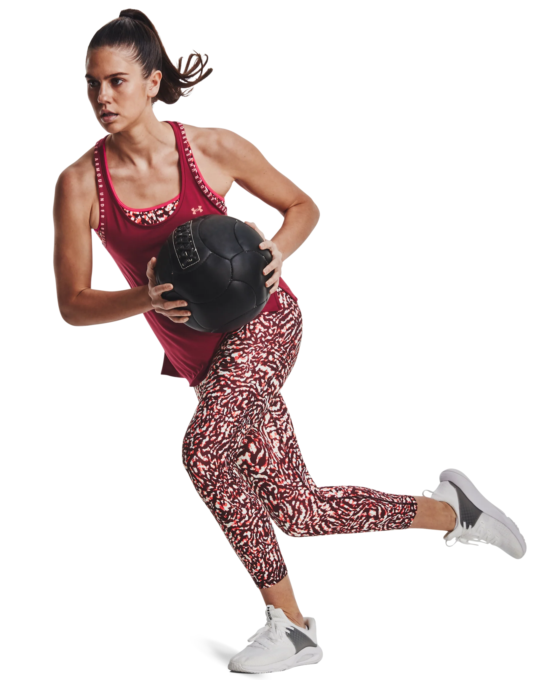 Women's UA Knockout Tank - Image 6