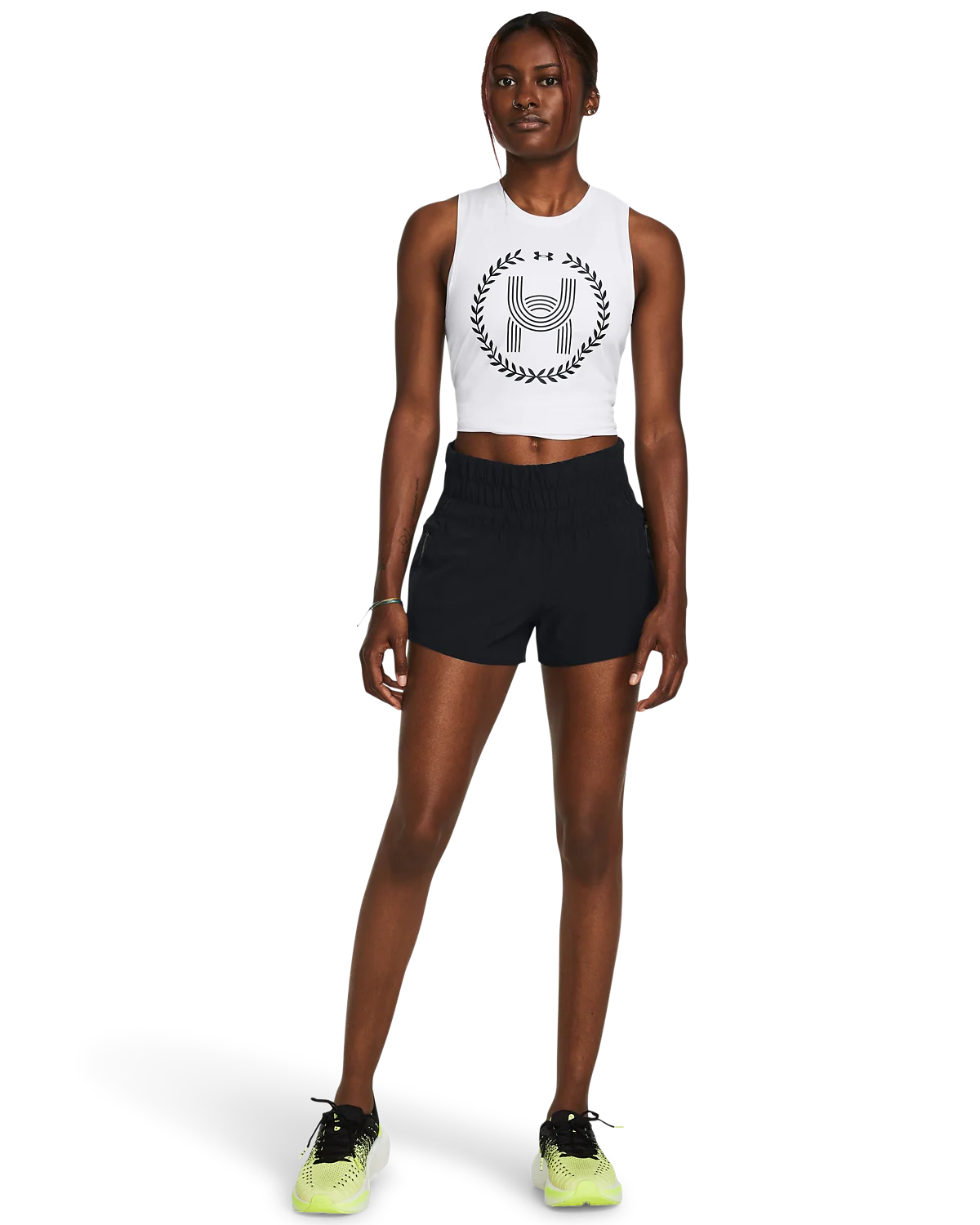 Women's UA Launch Shorts - Image 3
