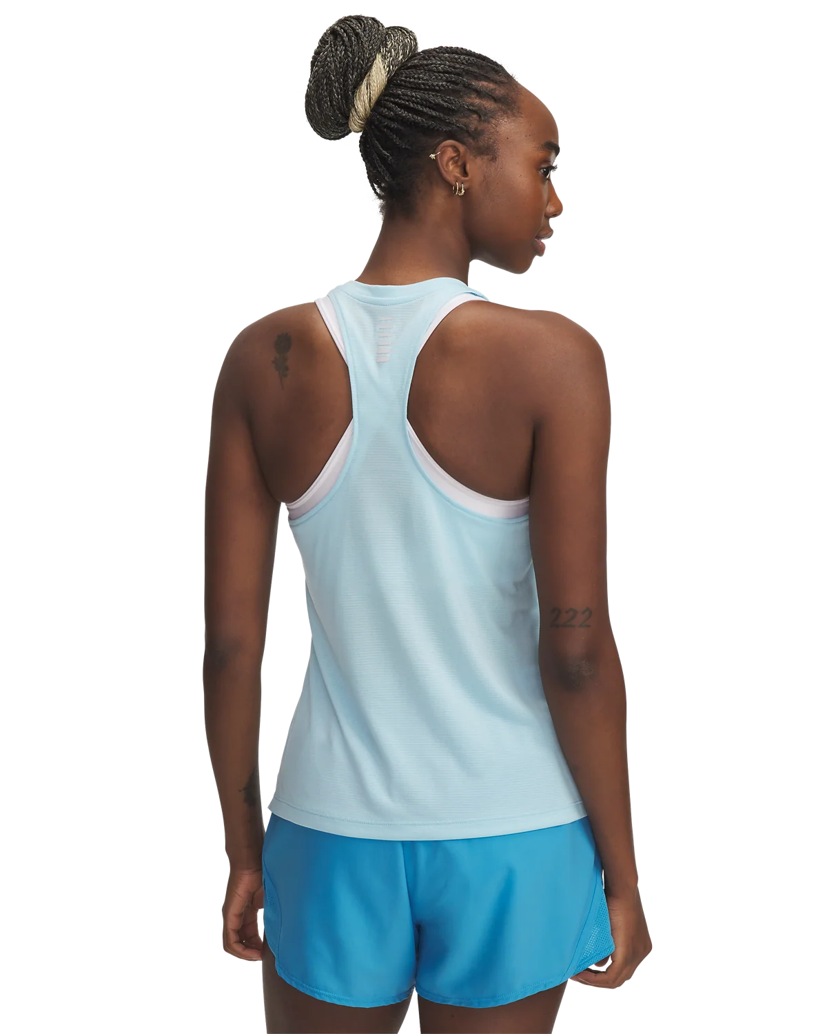 Women's UA Launch Singlet - Image 2