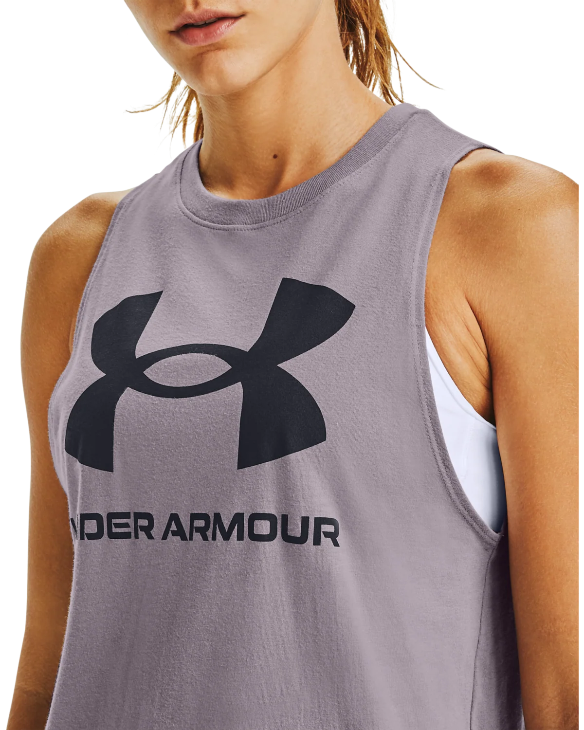 Women's UA Sportstyle Graphic Tank - Image 4
