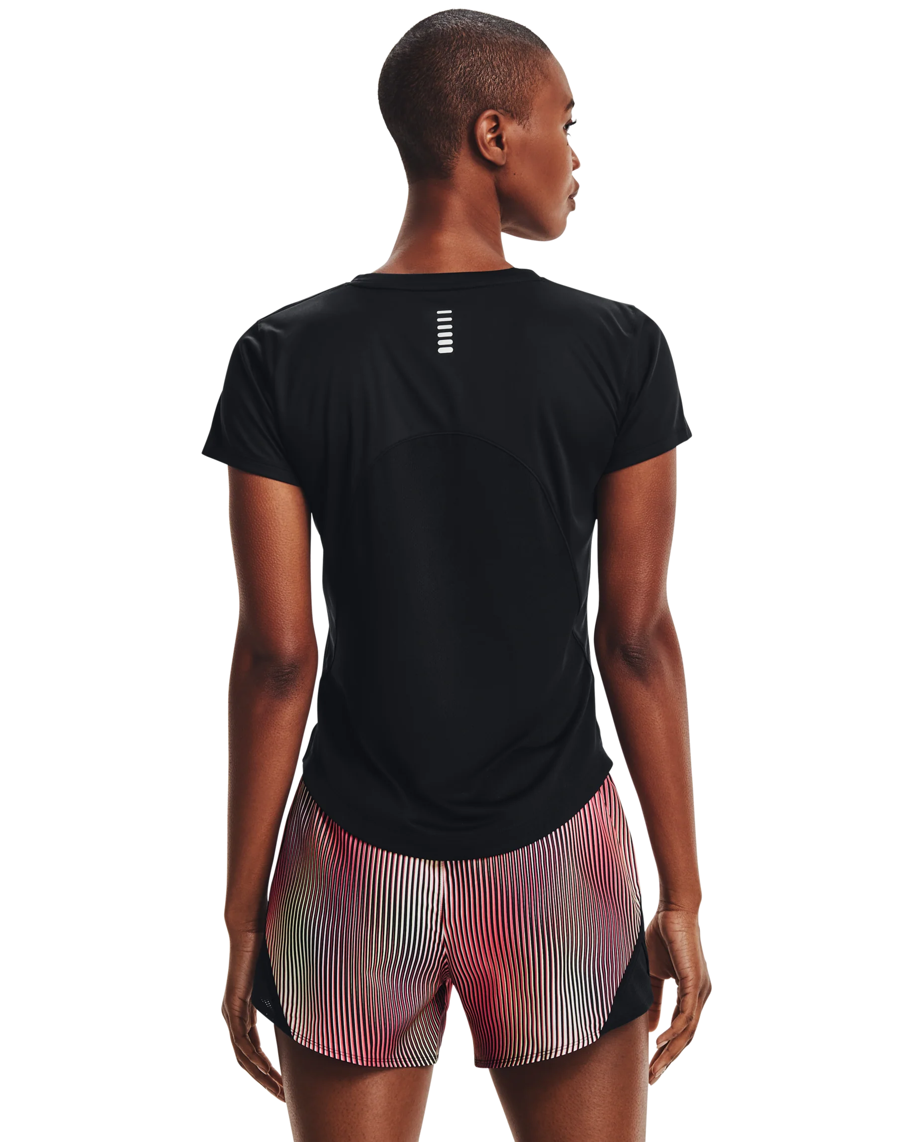 Women's UA Long Run Graphic Short Sleeve - Image 2