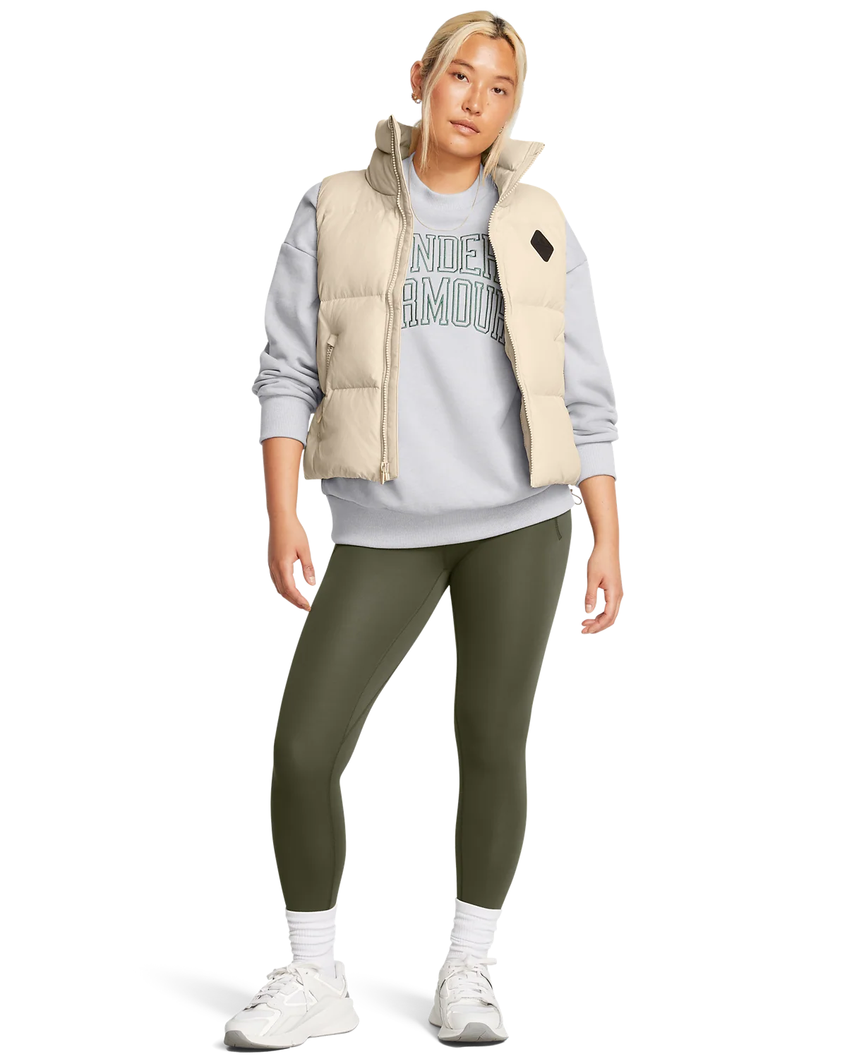 Women's UA Meridian Ankle Leggings - Image 4