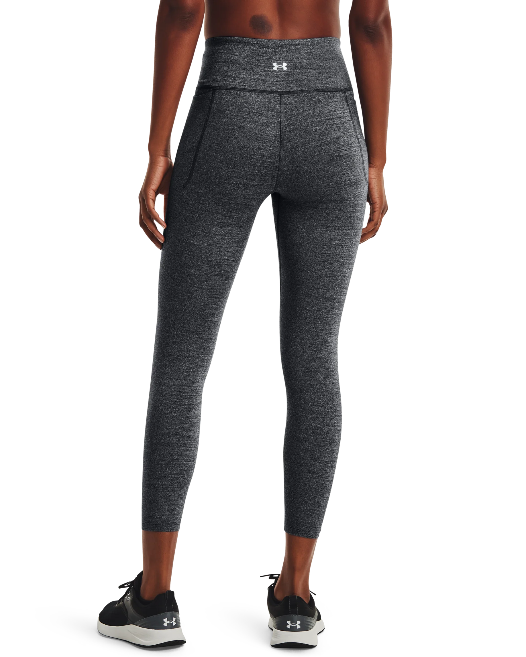 Women's UA Meridian Heather Ankle Leggings - Image 2