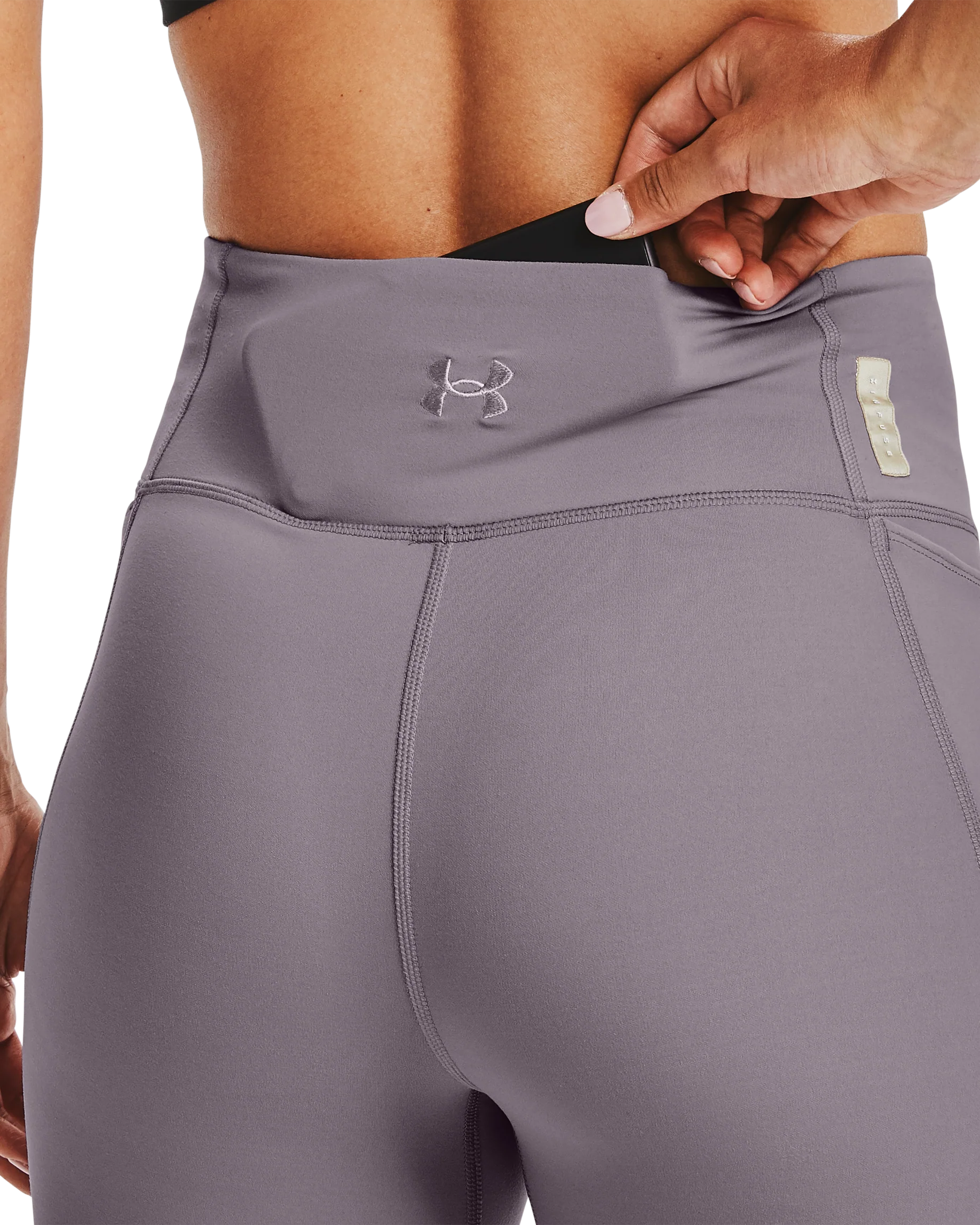 Women's UA HydraFuse 7/8 Leggings - Image 7