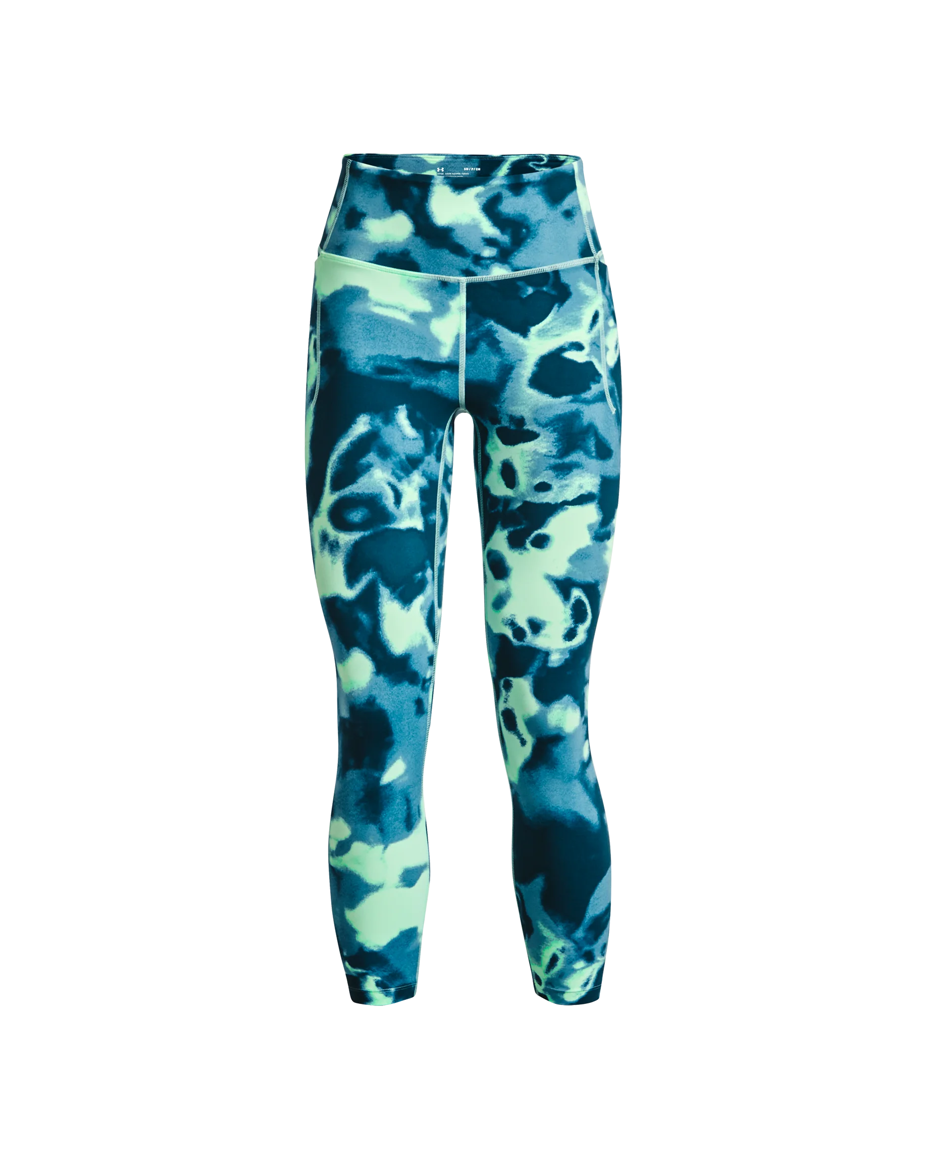 Women's UA Meridian Print Ankle Leggings - Image 4