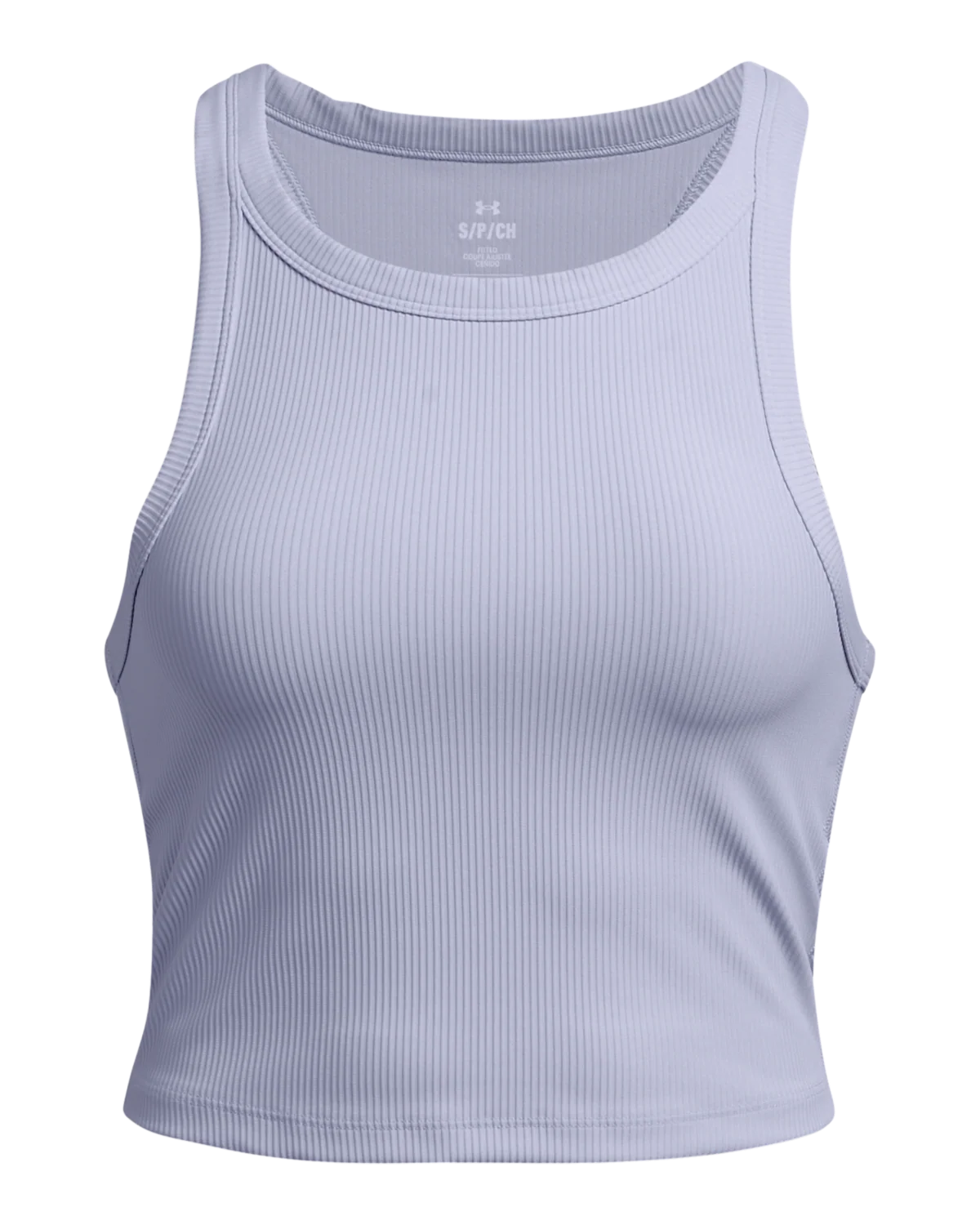 Women's UA Meridian Rib Crop Tank - Image 4