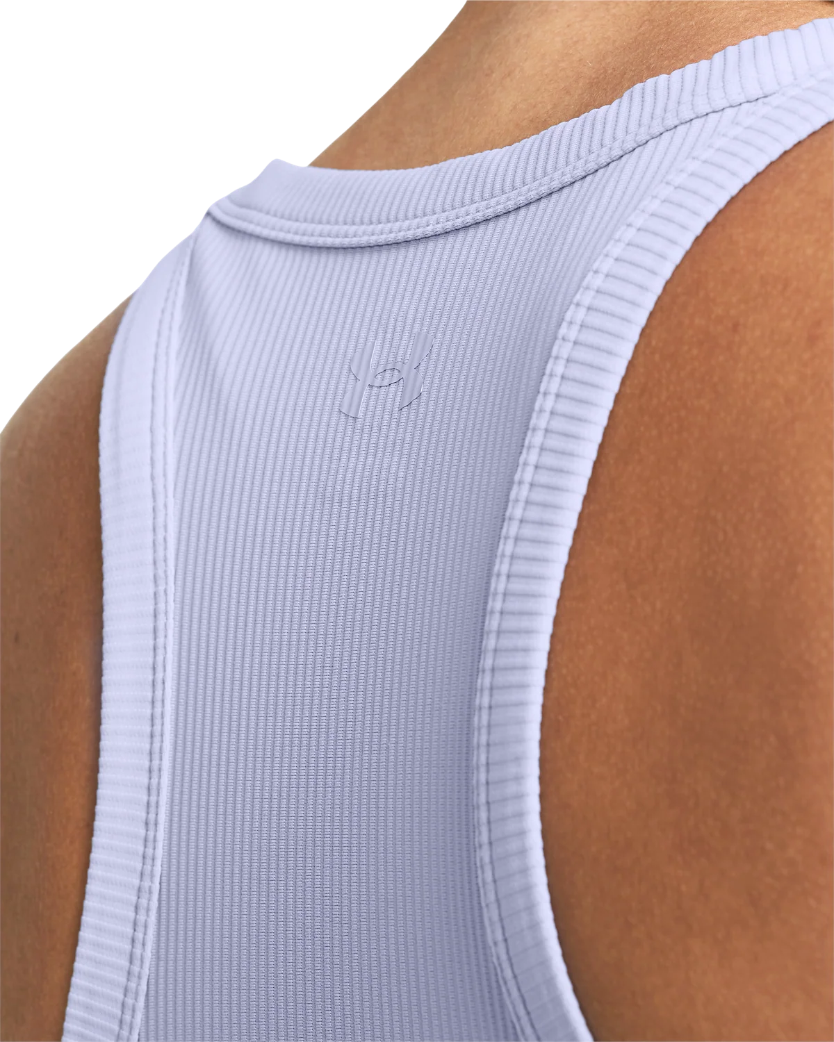 Women's UA Meridian Rib Crop Tank - Image 6
