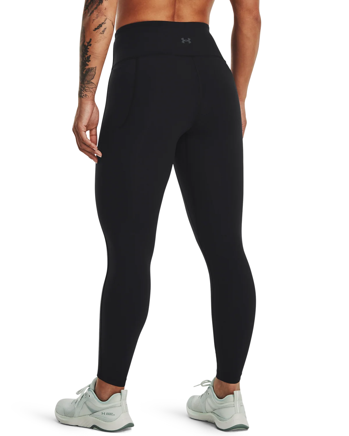 Women's UA Meridian Shine Ankle Leggings - Image 2