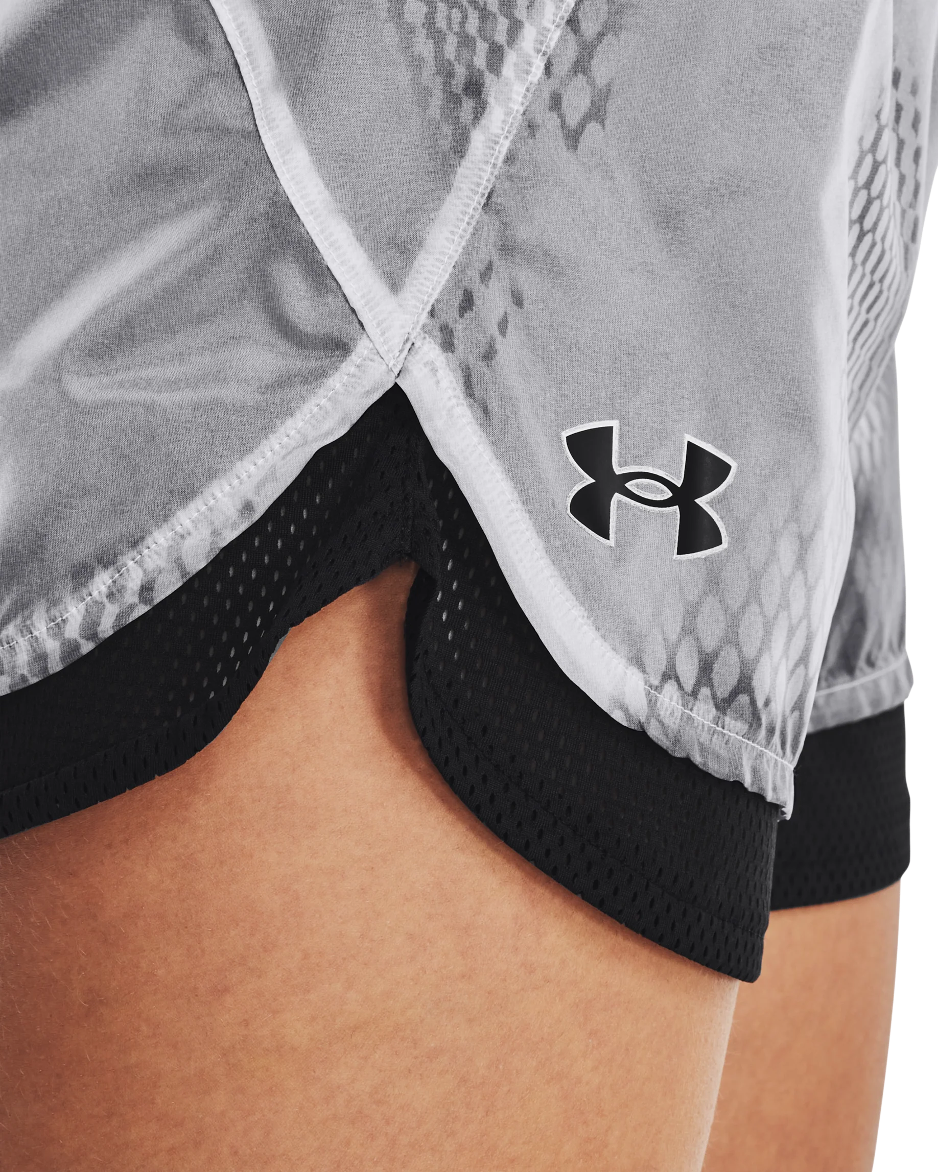 Women's UA Mesh Bottom Pants - Image 8