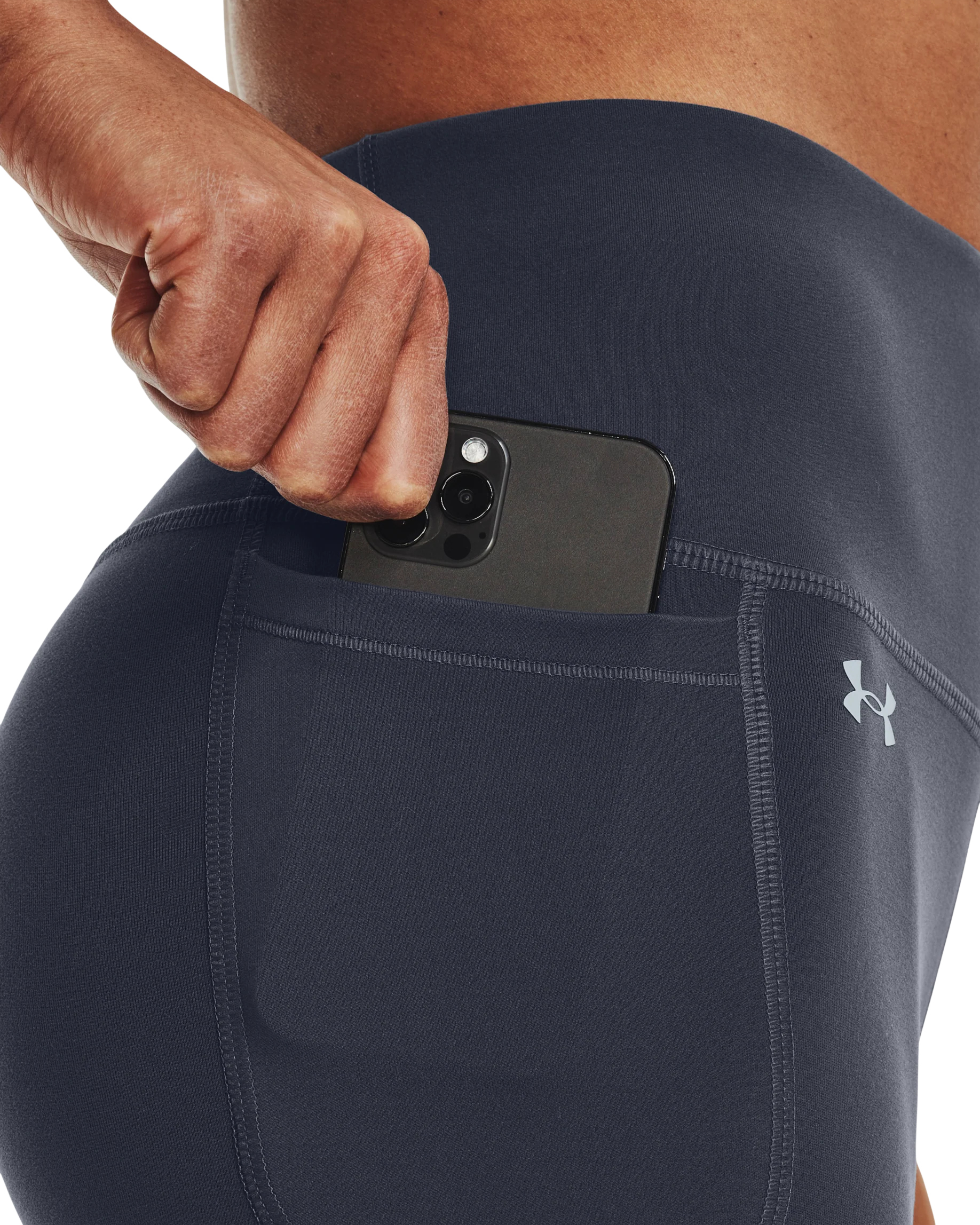 Women's UA Motion Branded Ankle Leggings - Image 4