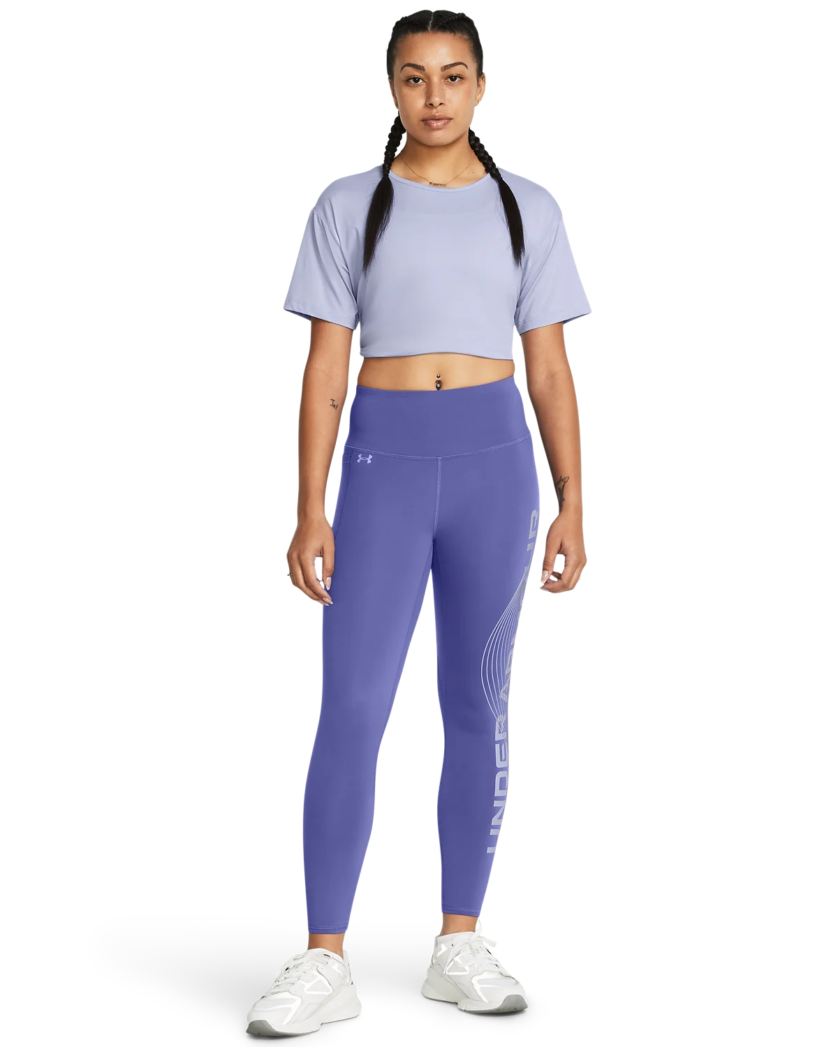 Women's UA Motion Branded Ankle Leggings - Image 4