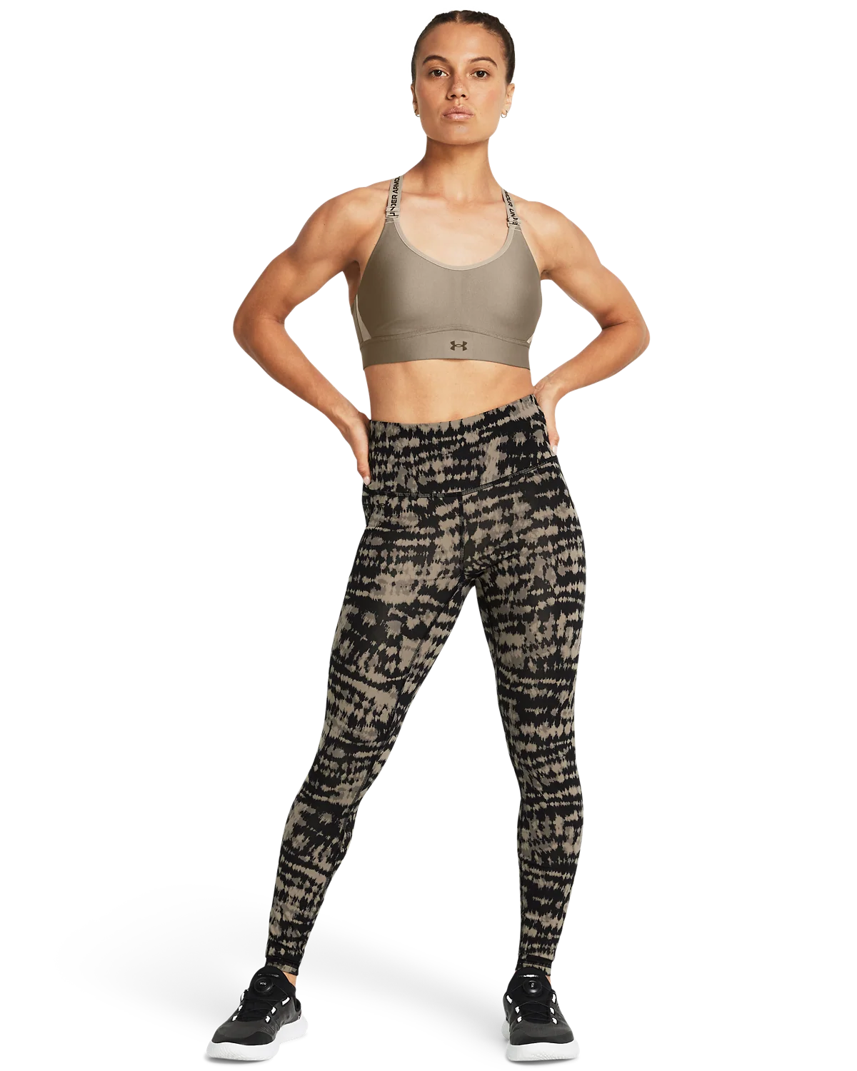 Women's UA Motion Printed Leggings - Image 3