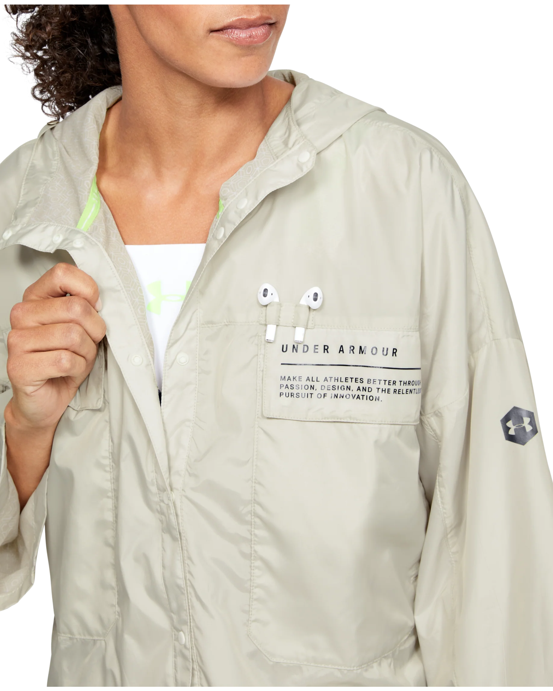 Women's UA Off Szn Recover Anorak - Image 5