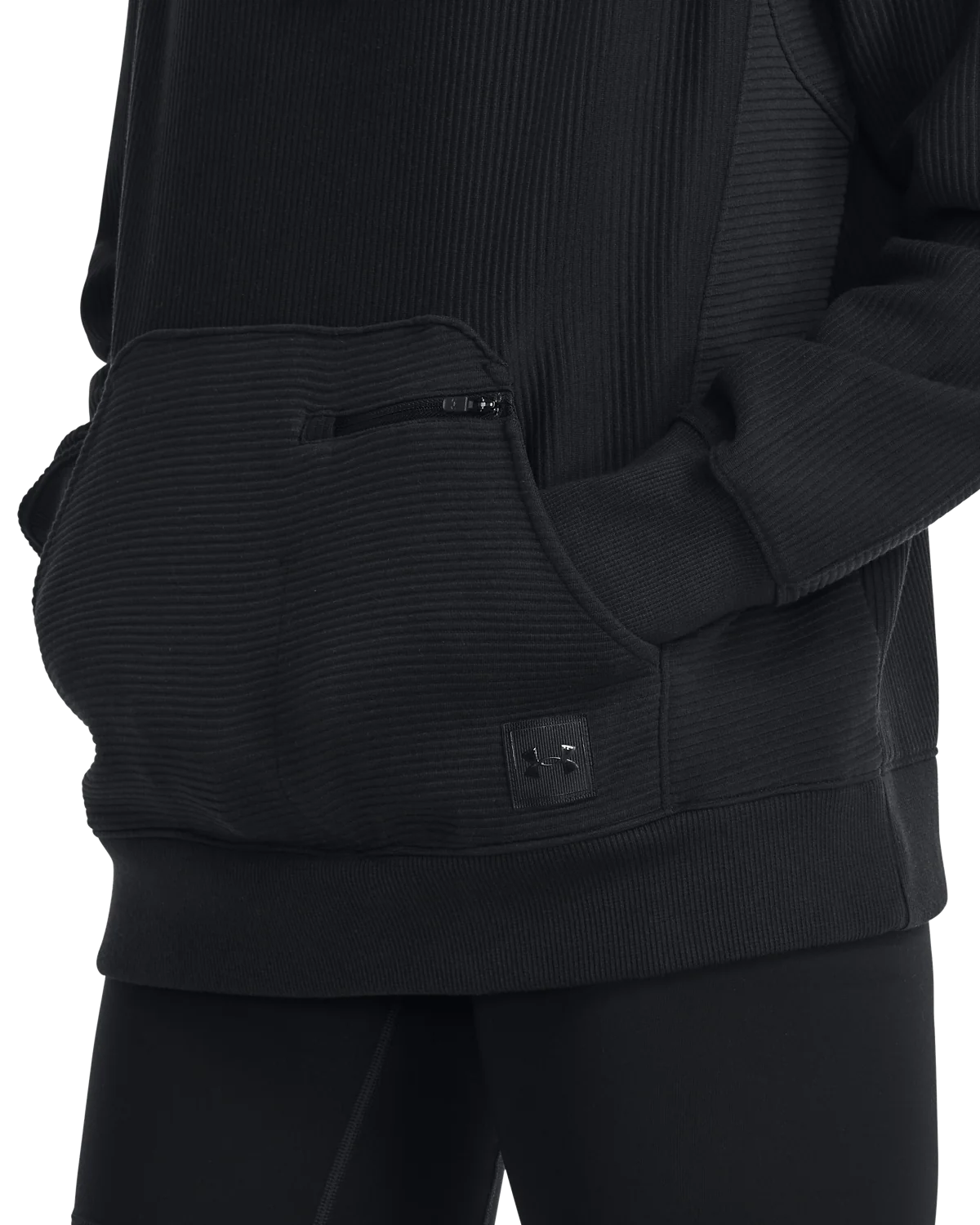 Women's UA Ottoman Fleece Hoodie - Image 6
