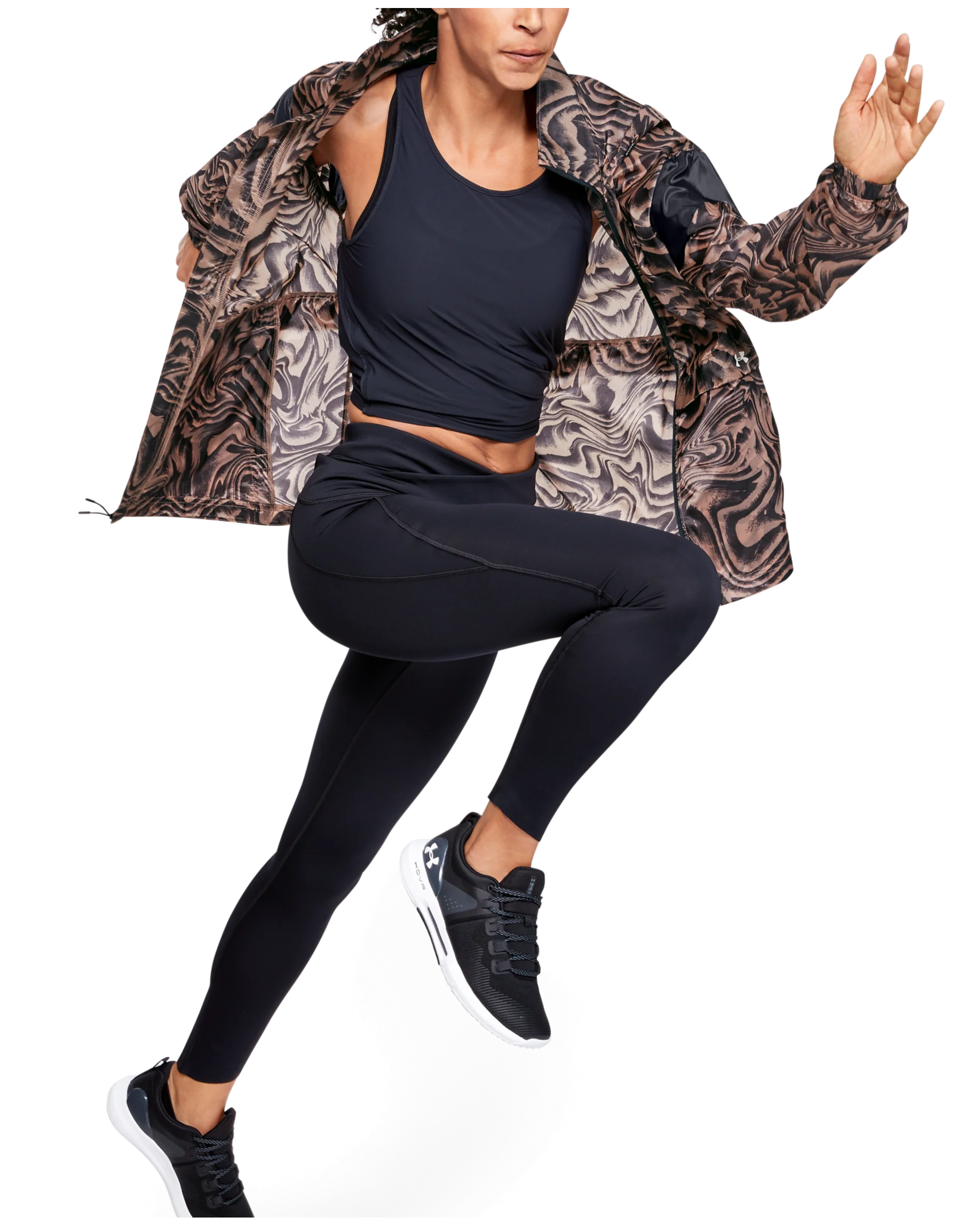 Women's UA Perpetual Storm FZ Print - Image 3