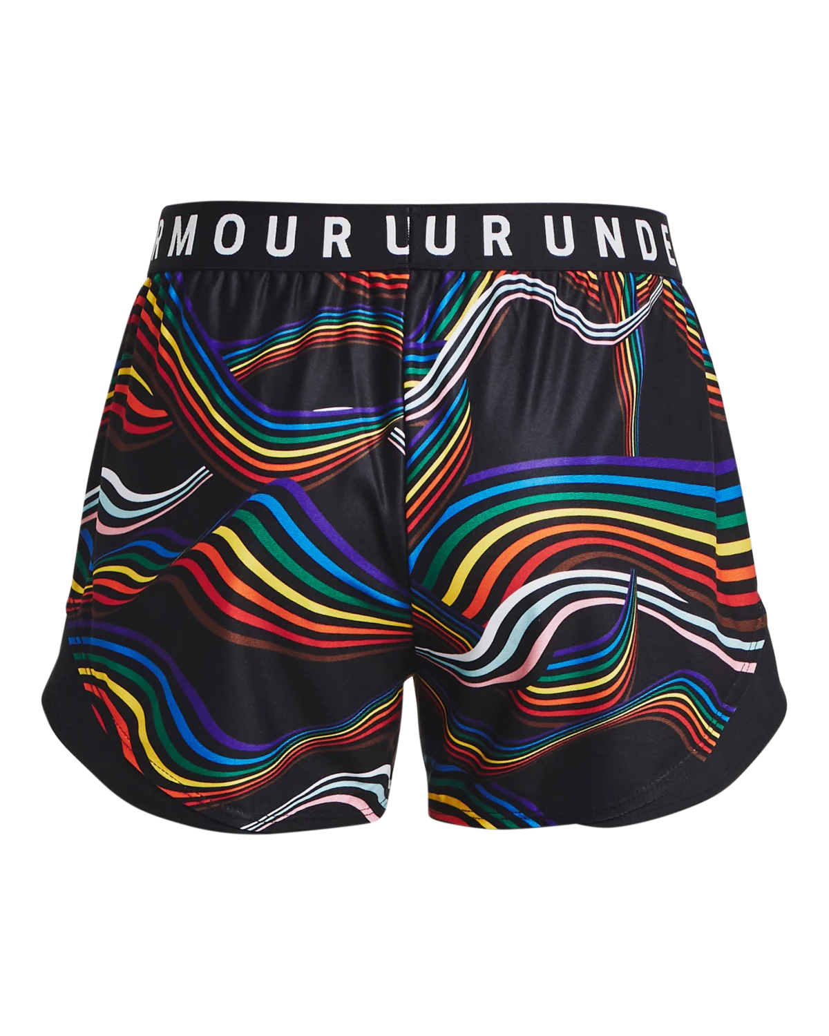 Women's UA Play Up Pride Shorts - Image 5