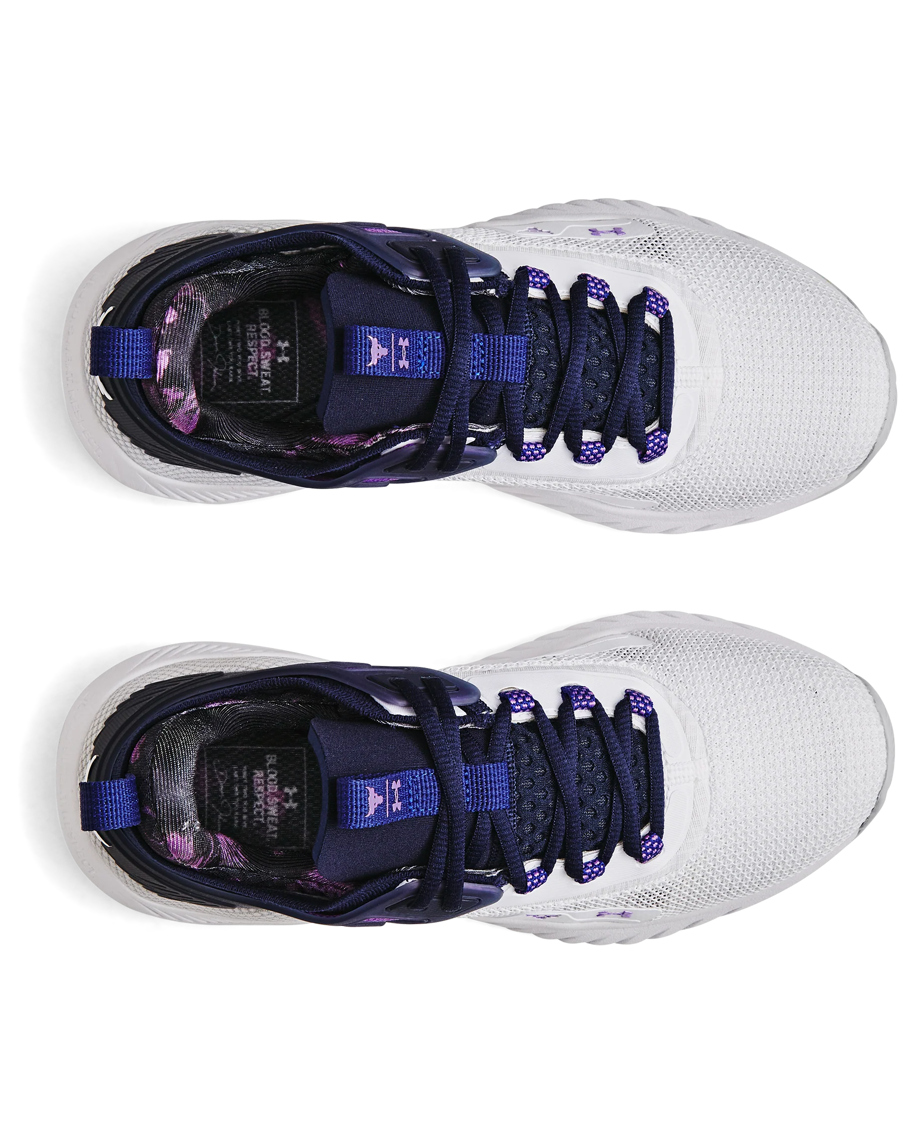 Womens UA Project Rock 5 Disrupt Training Shoes - Image 4