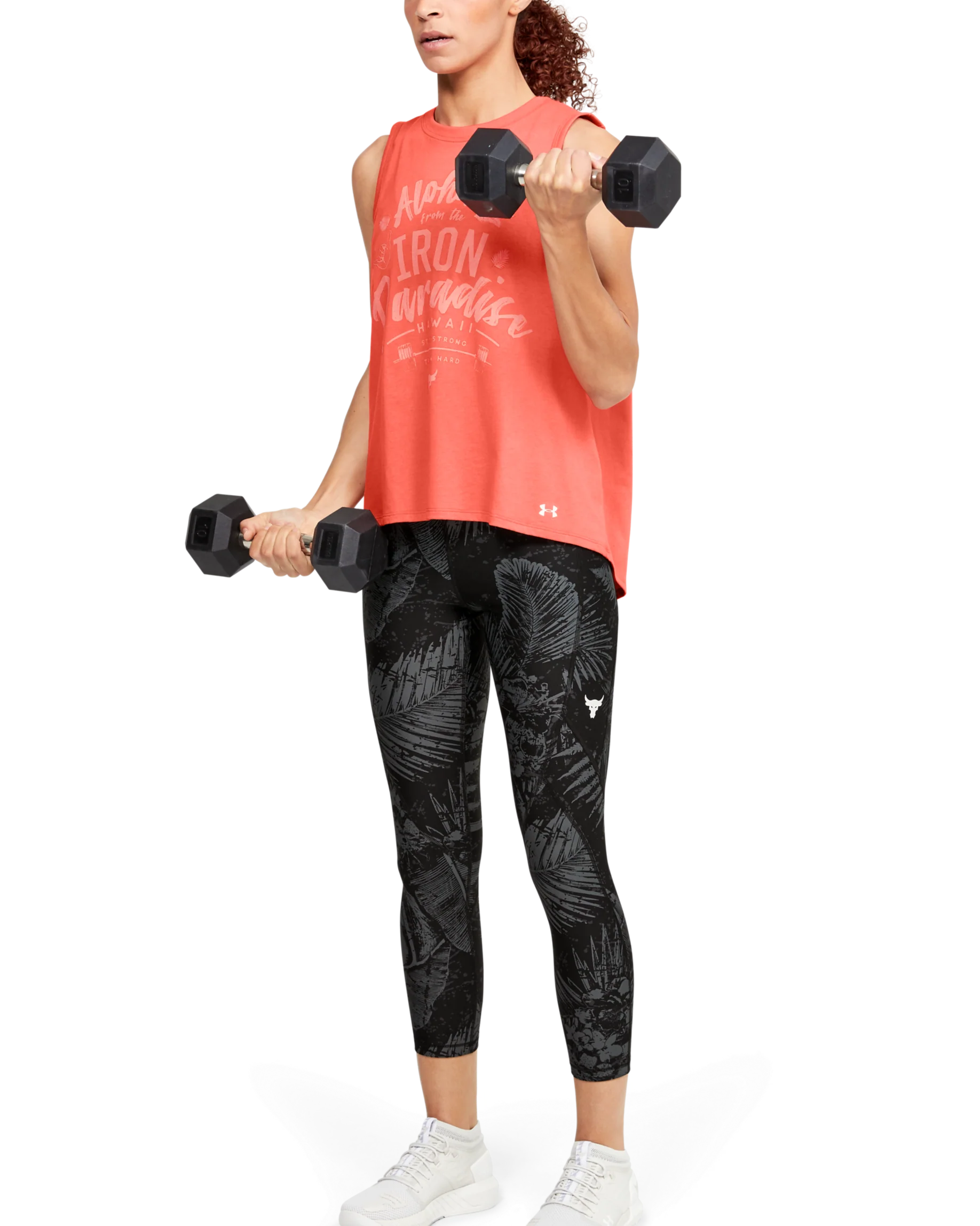 Women's Project Rock Aloha Tank - Image 3