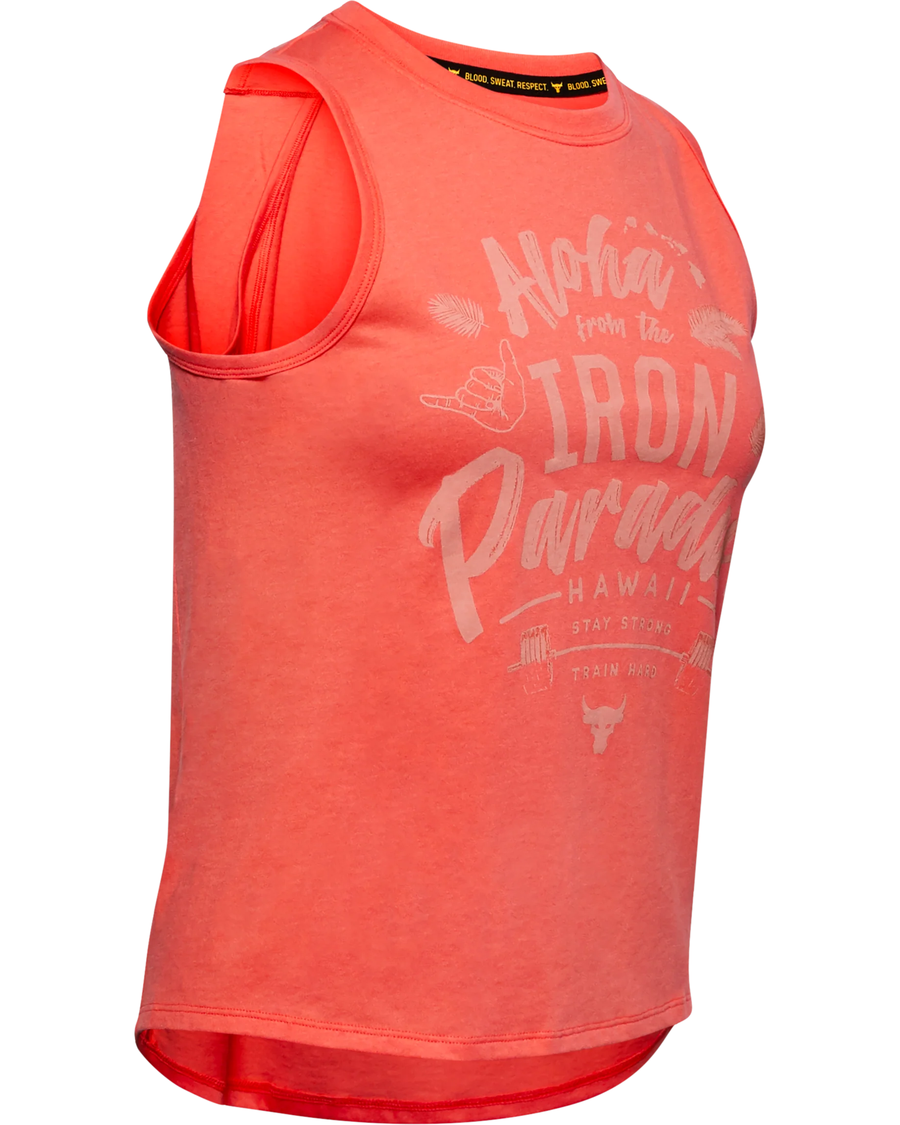 Women's Project Rock Aloha Tank - Image 4