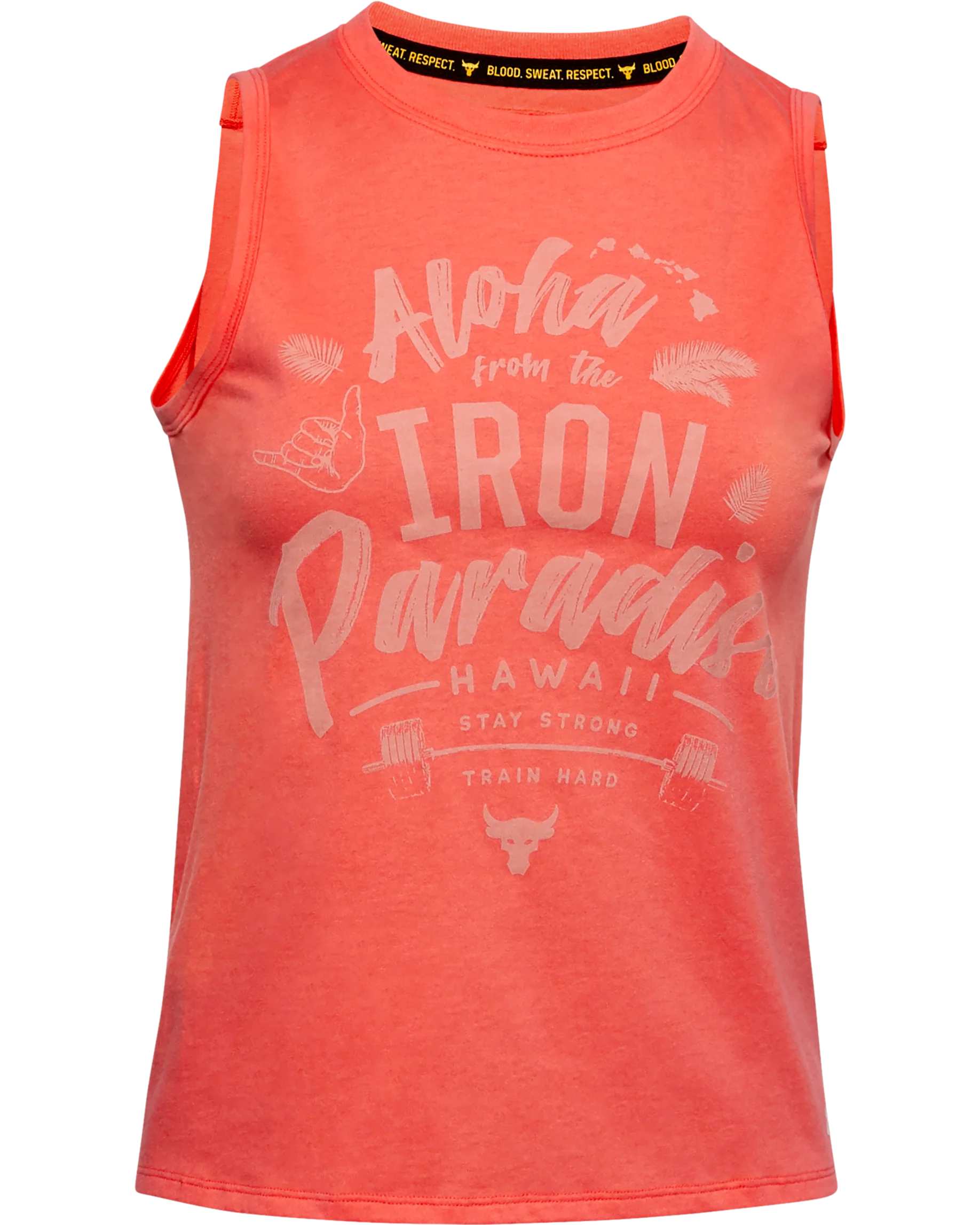 Women's Project Rock Aloha Tank - Image 7