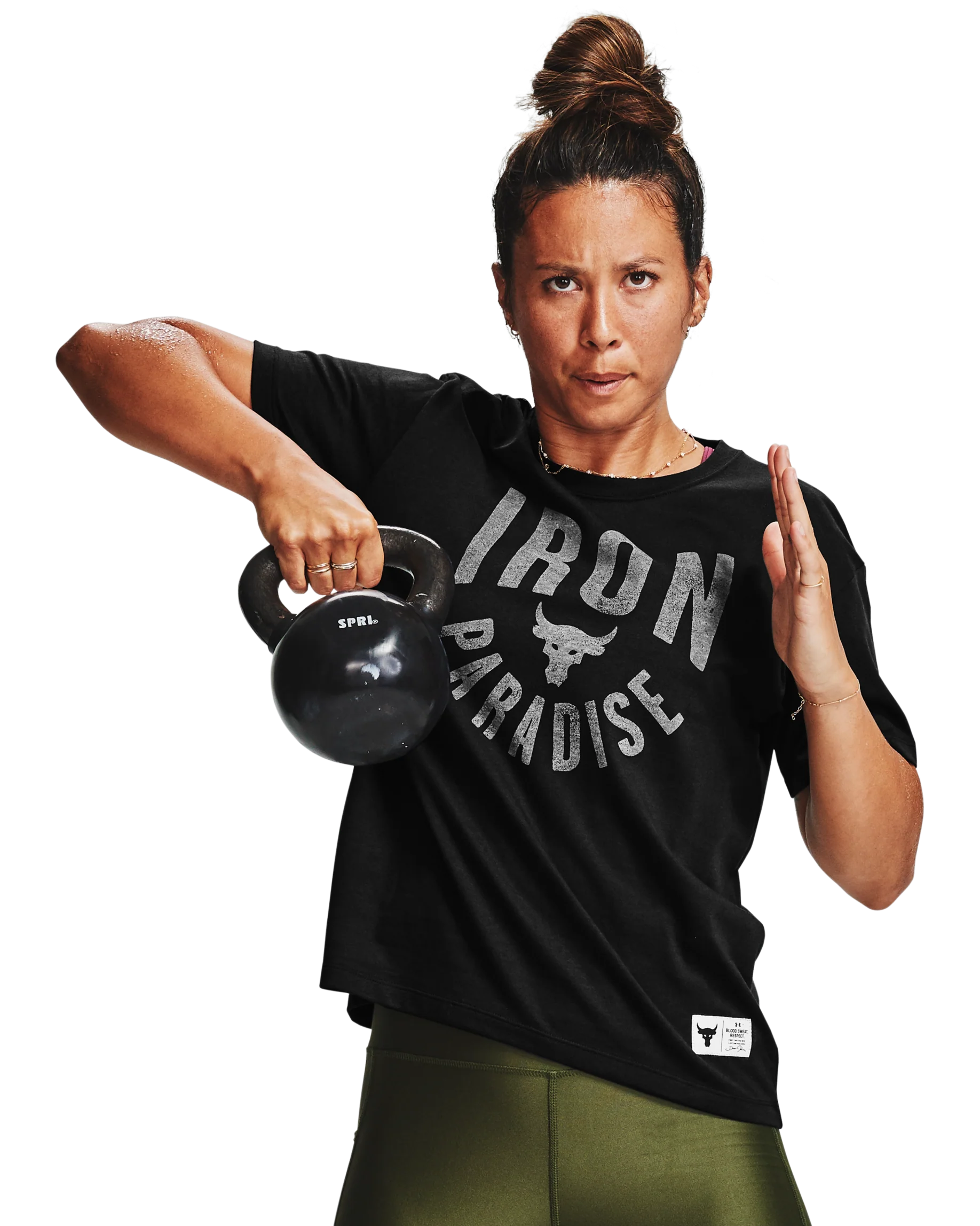 Women's Project Rock Graphic Short Sleeve - Image 3