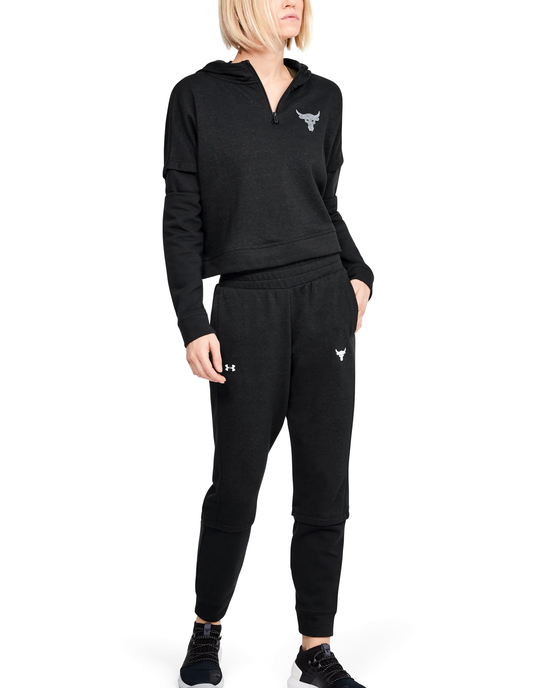 Women's Project Rock Terry Hoodie - Image 2
