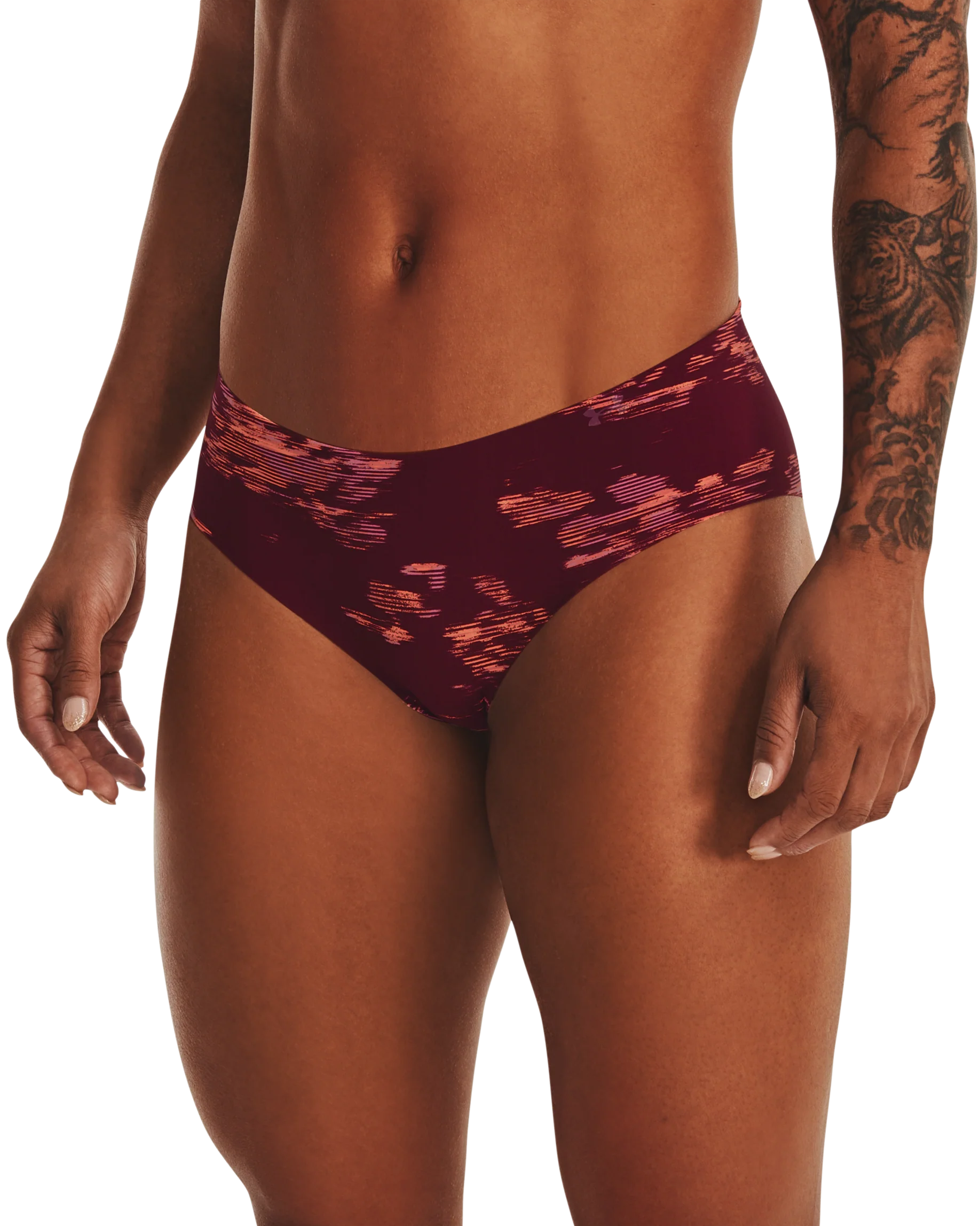 Women's UA Pure Stretch Hipster 3-Pack Printed