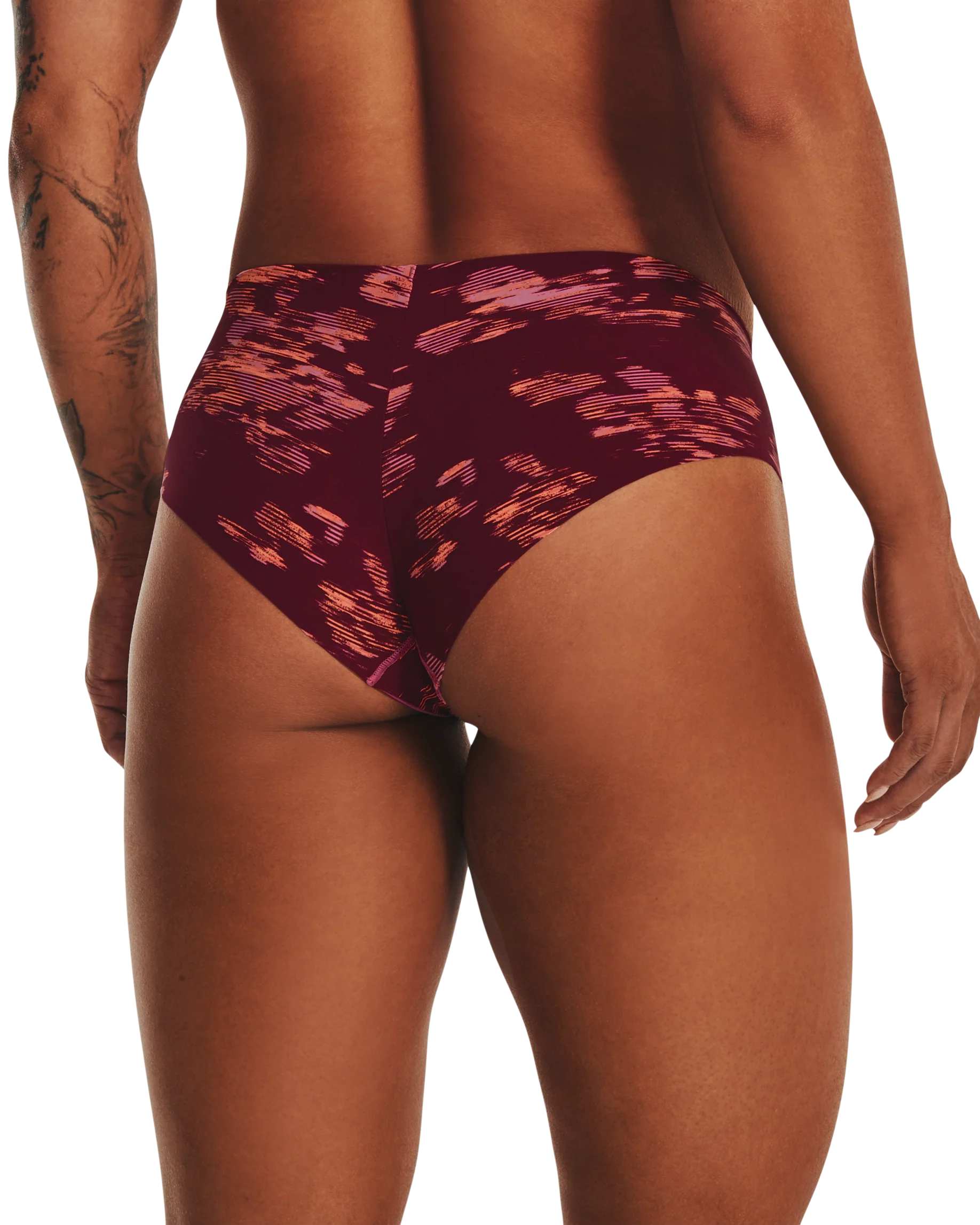 Women's UA Pure Stretch Hipster 3-Pack Printed - Image 2