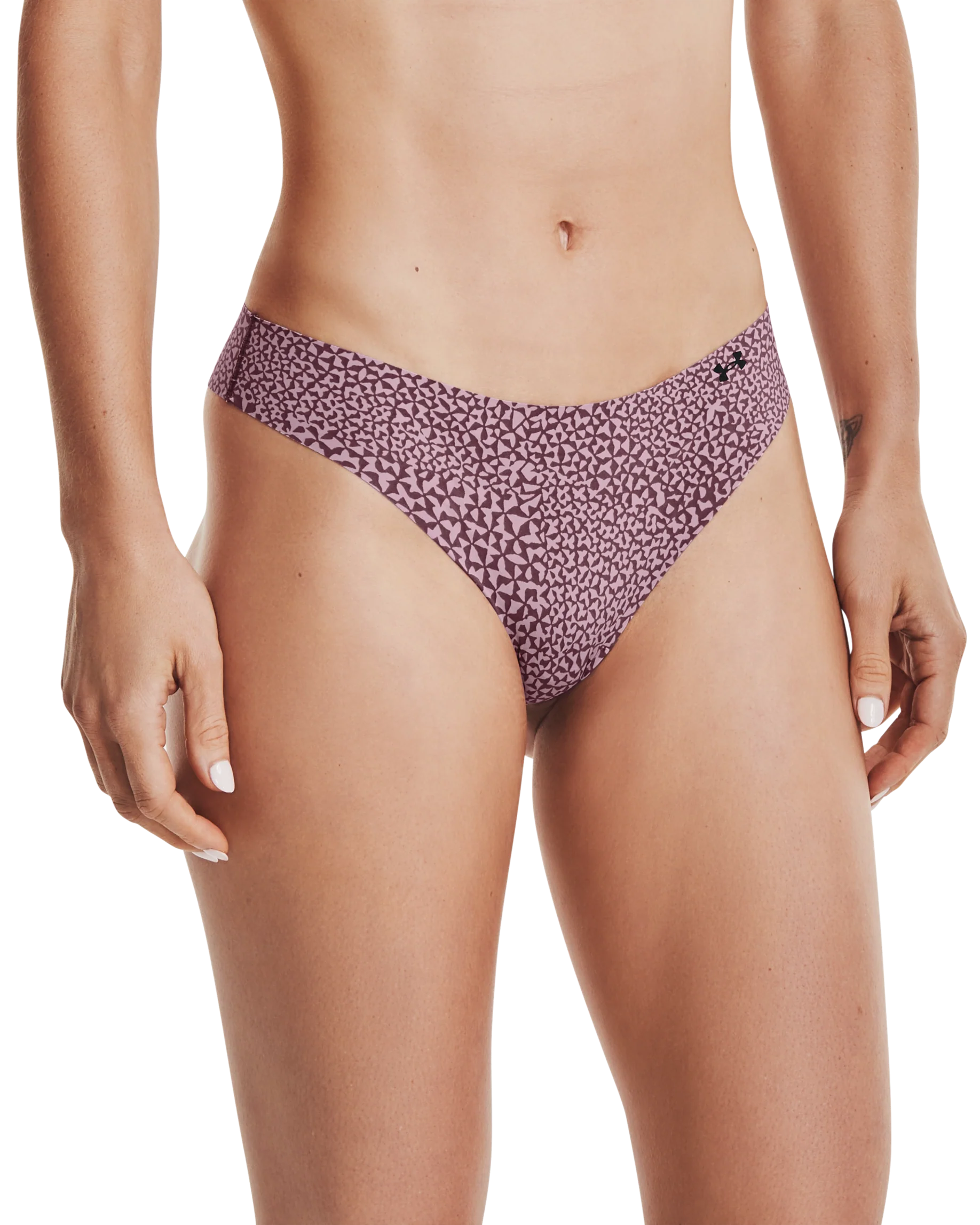 Women's UA Pure Stretch Thong 3-Pack Printed