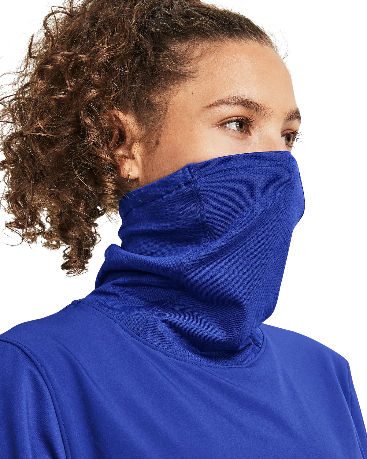 Women's UA Qualifier Cold Funnel Neck - Image 6