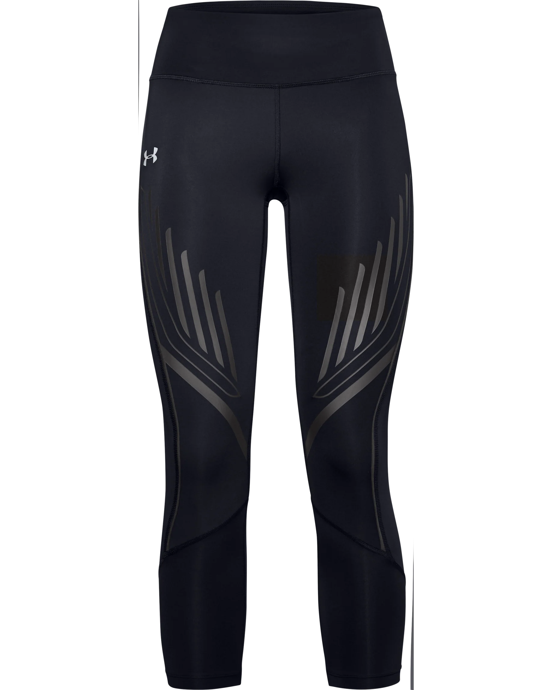 Women's UA Qualifier Speedpocket Graphic Crop - Image 4