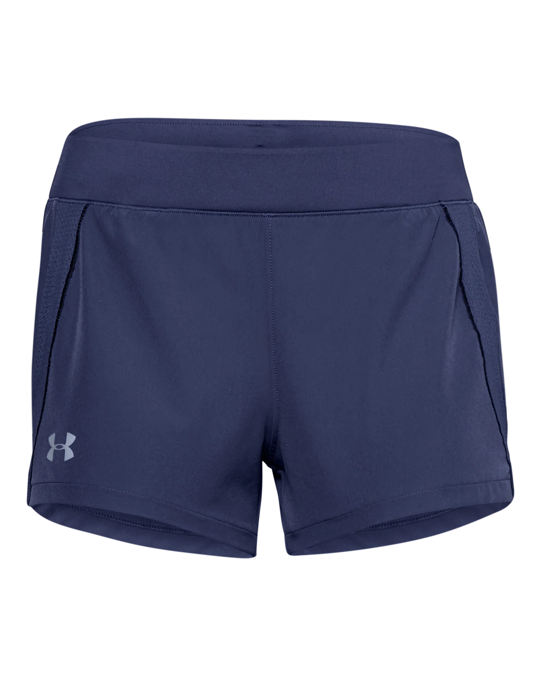 Women's UA Qualifier Speedpocket Shorts - Image 8