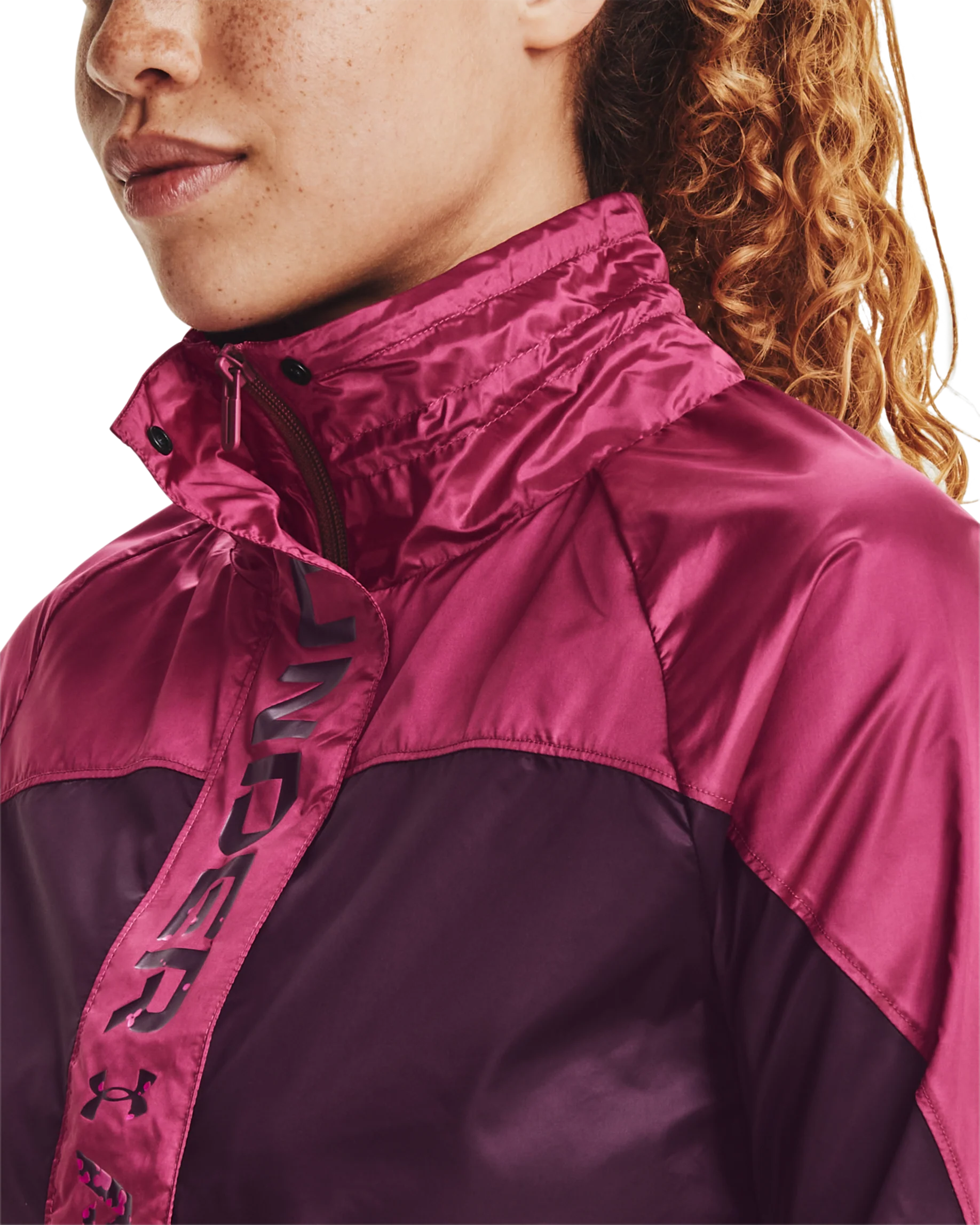 Women's UA RECOVER™ Woven Shine Jacket - Image 6