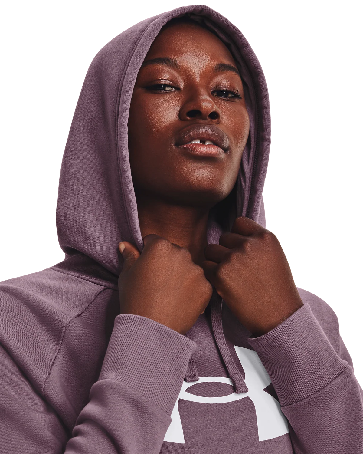 Women's UA Rival Fleece Big Logo Hoodie - Image 4