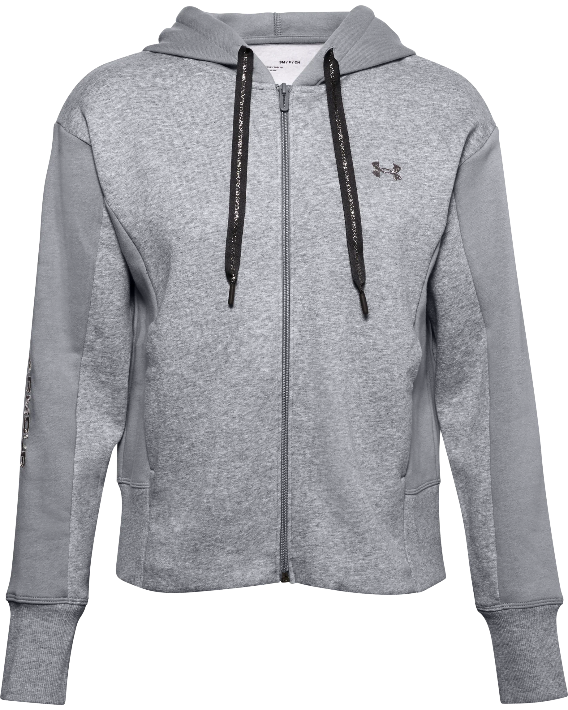 Women's UA Rival Fleece Embroidered Full Zip Hoodie - Image 4