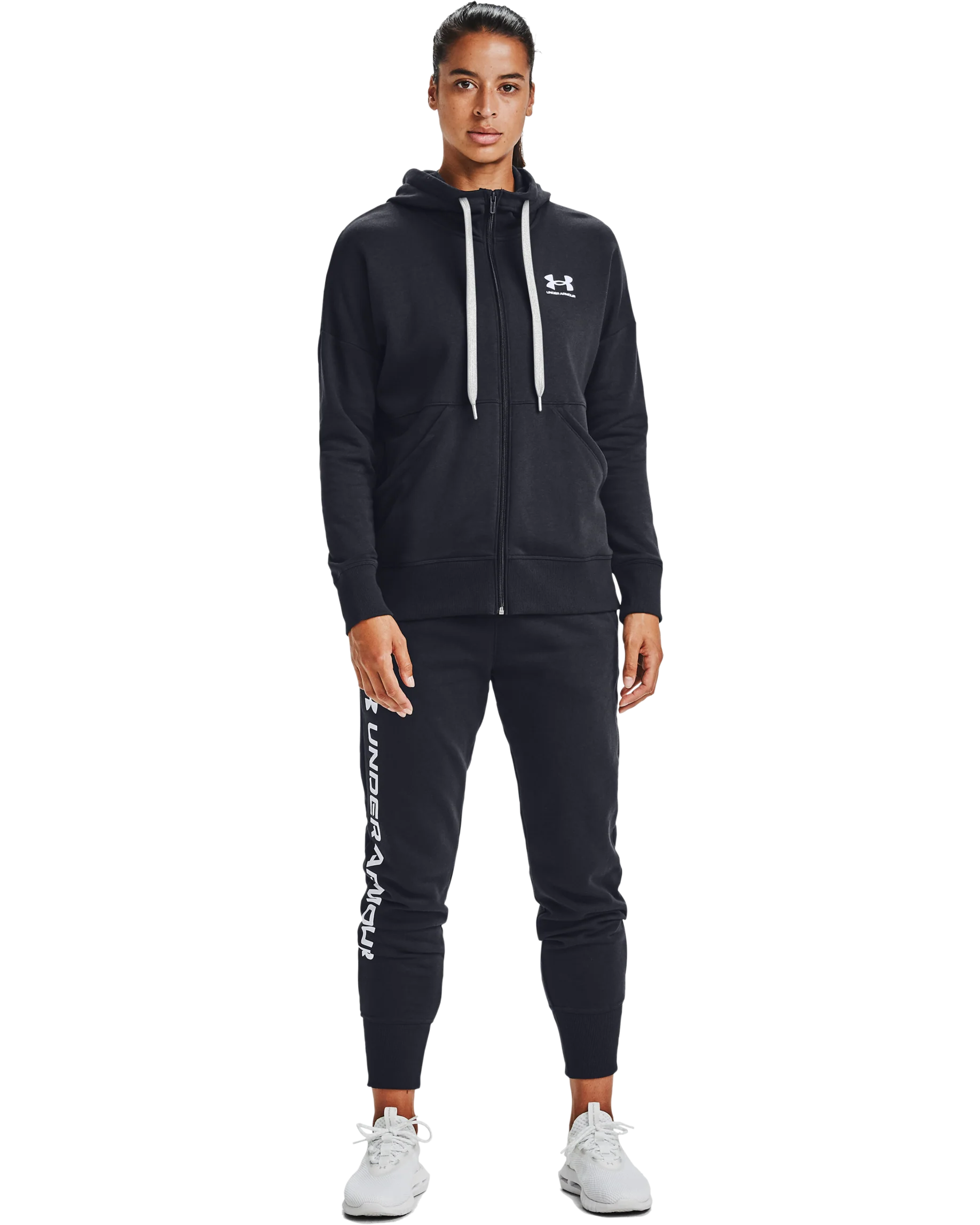 Women's UA Rival Fleece Full Zip Hoodie - Image 3