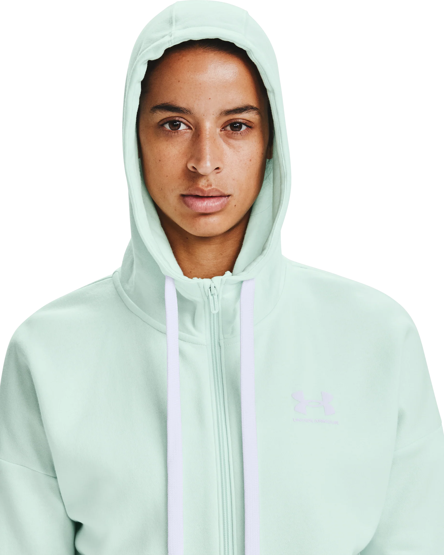Women's UA Rival Fleece Full Zip Hoodie - Image 6