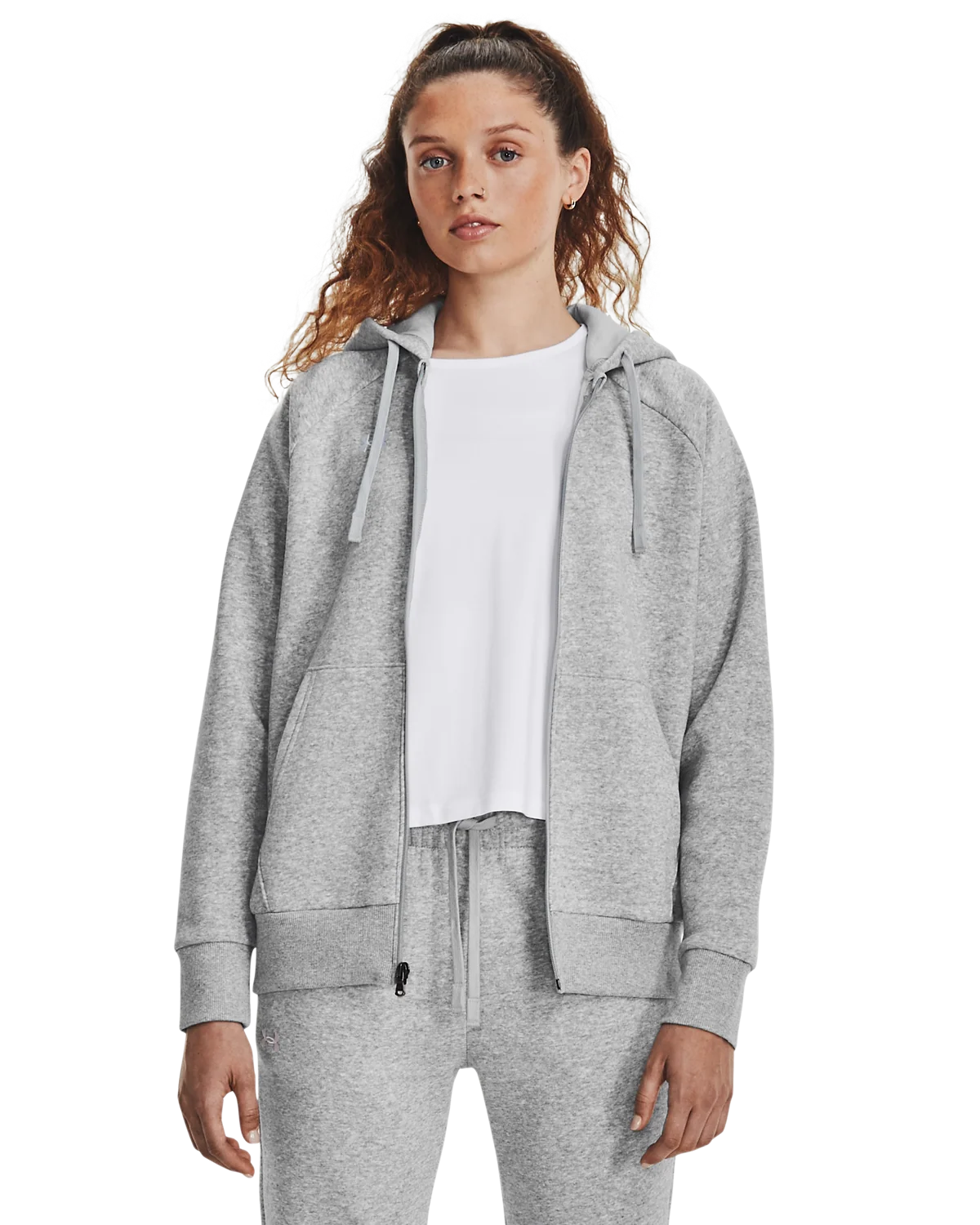 Women's UA Rival Fleece Full-Zip Hoodie