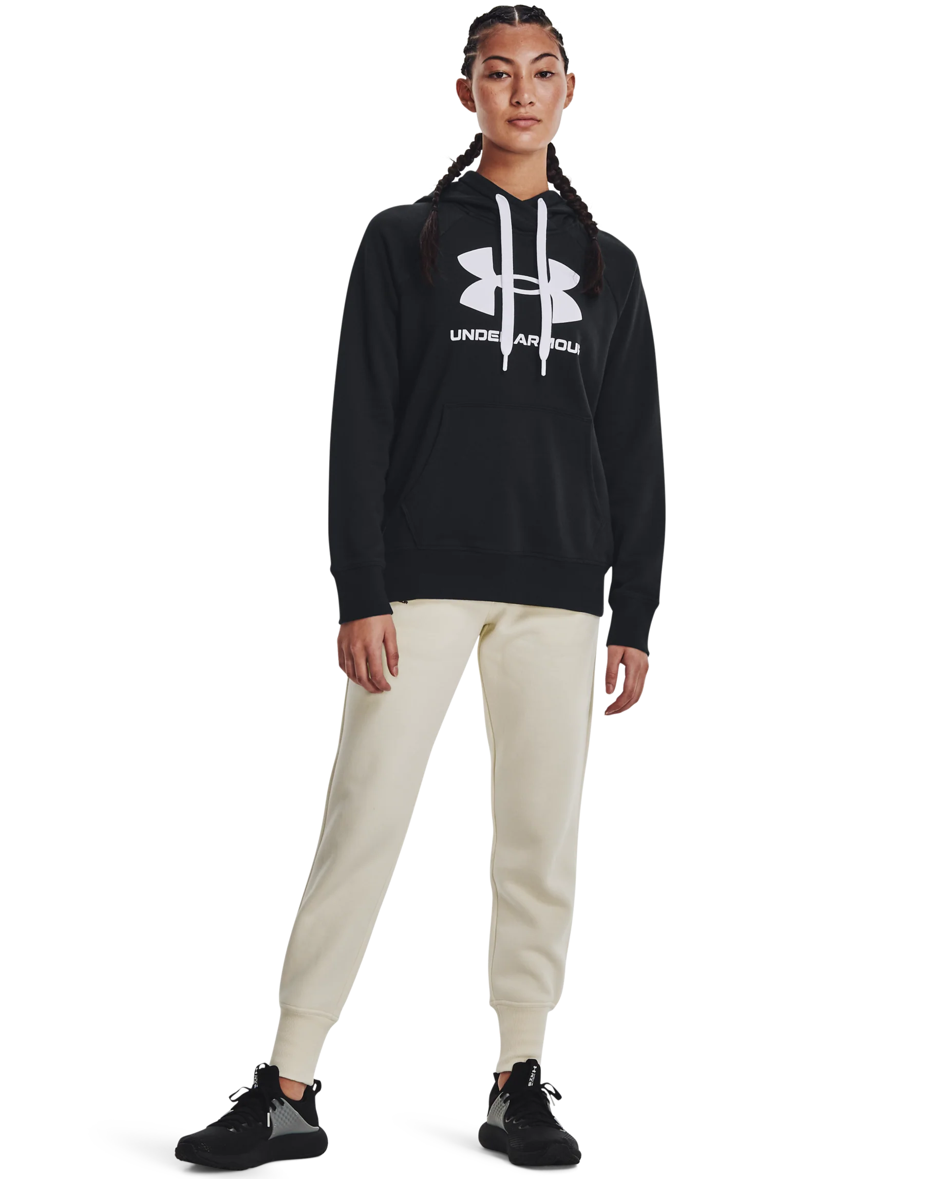 Women's UA Rival Fleece Joggers - Image 4