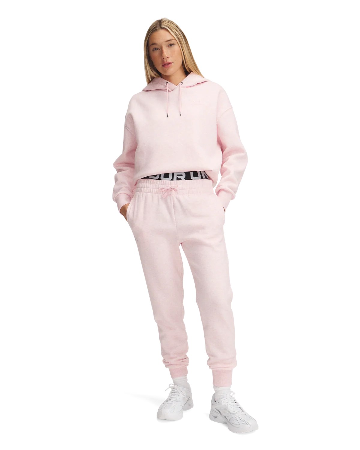 Women's UA Rival Fleece Joggers - Image 3
