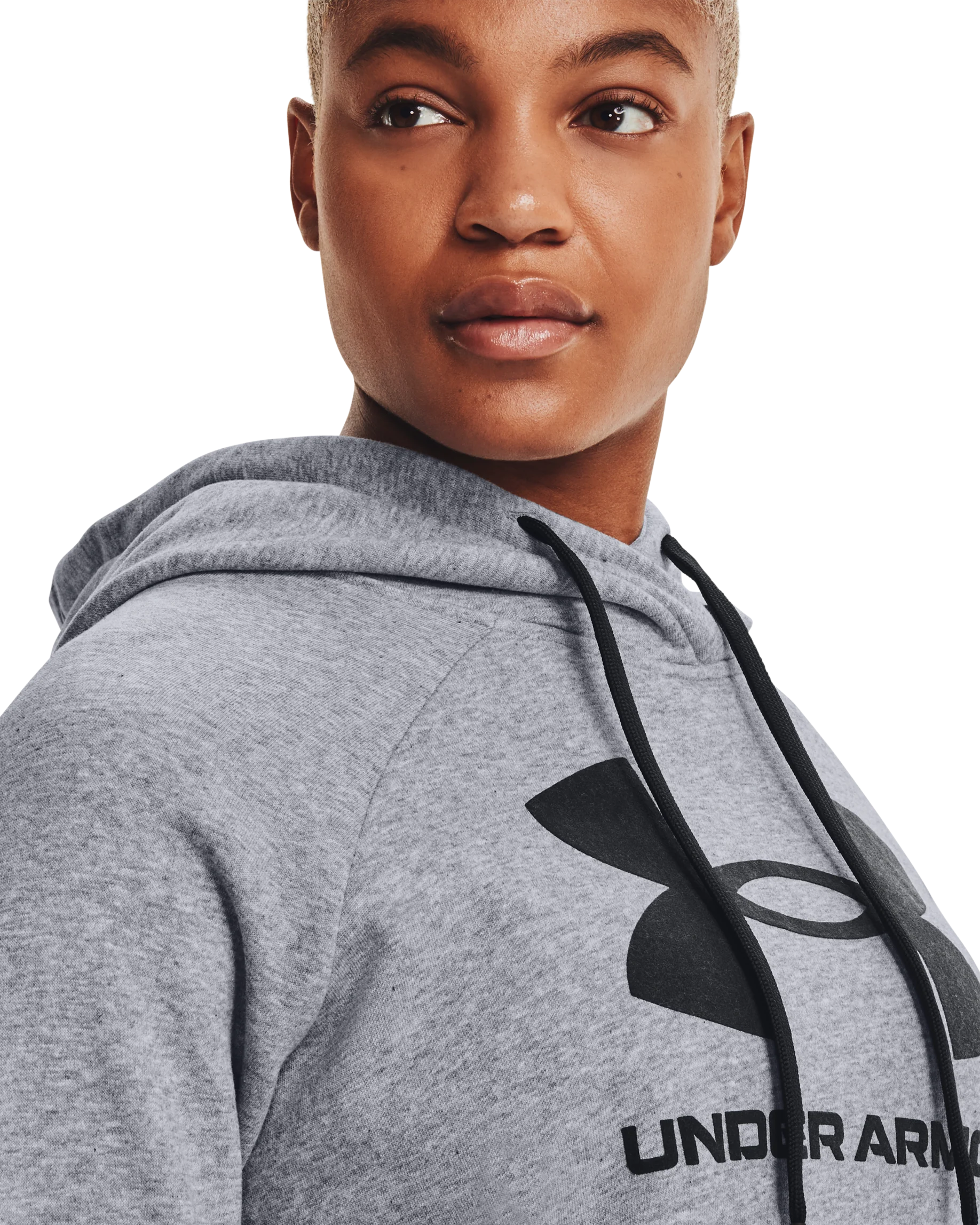 Women's UA Rival Fleece Logo Hoodie - Image 5
