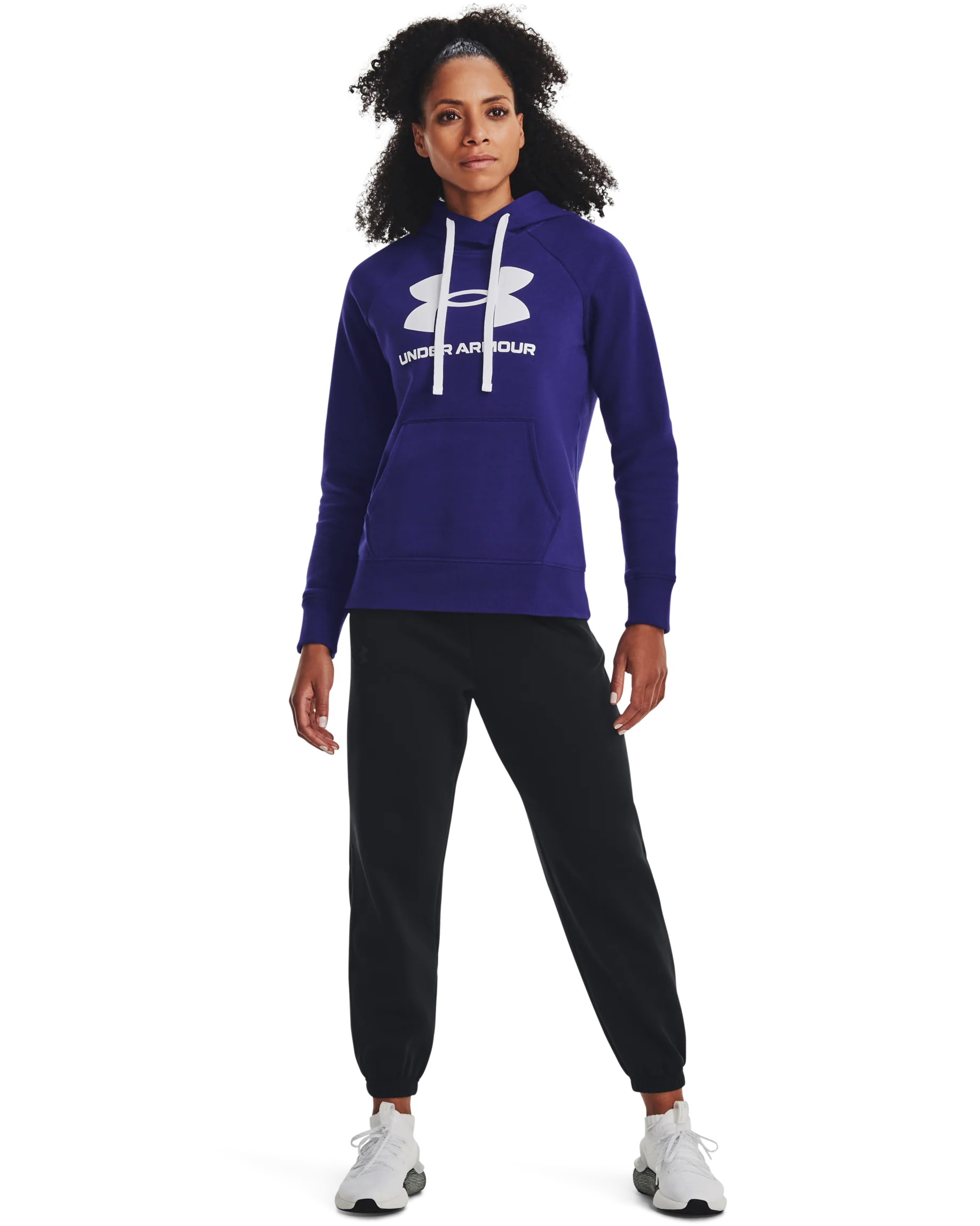 Women's UA Rival Fleece Logo Hoodie - Image 4