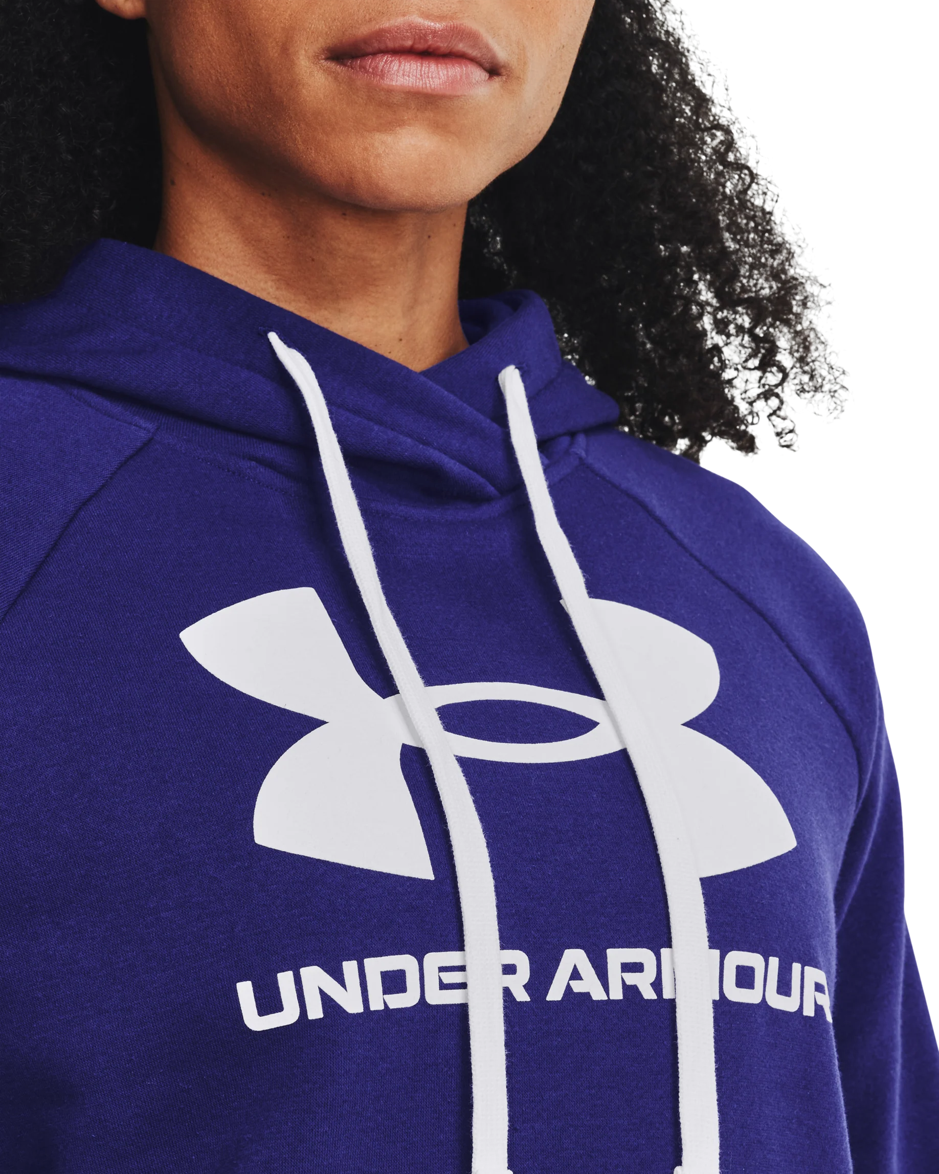 Women's UA Rival Fleece Logo Hoodie - Image 5